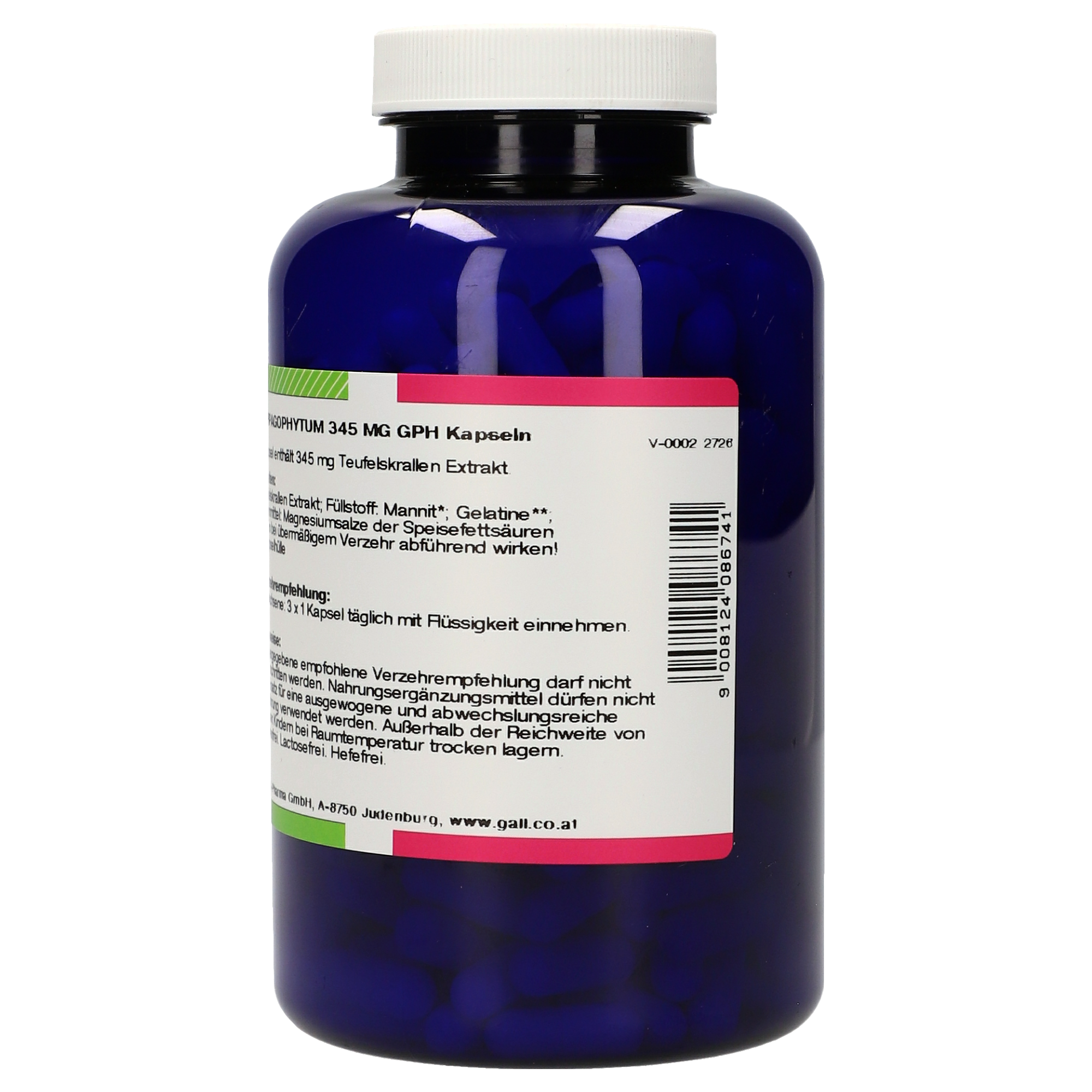 Harpagophytum 345 mg GPH Kapseln