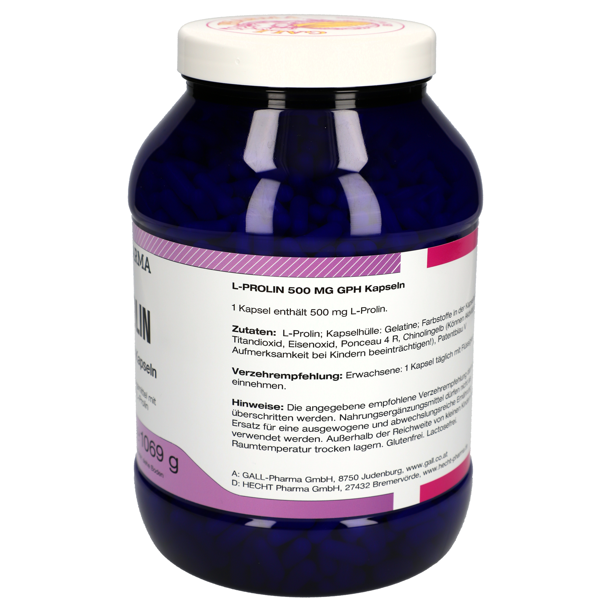 L-Prolin 500 mg GPH Kapseln