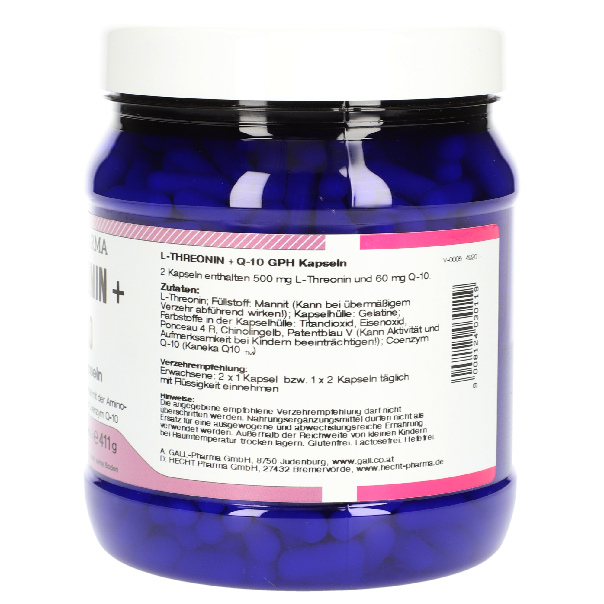 L-Threonin + Q-10 GPH Kapseln