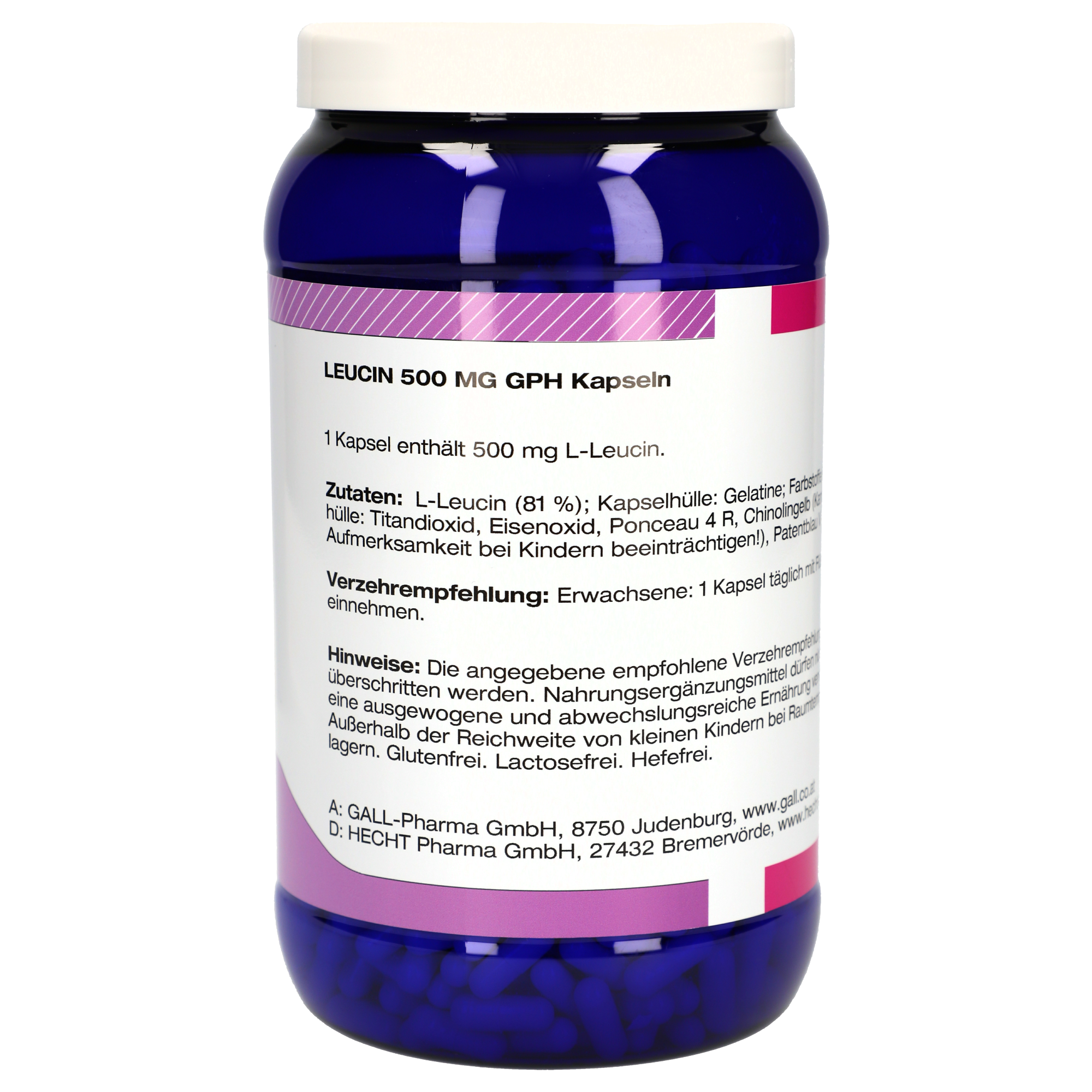 Leucin 500 mg GPH Kapseln