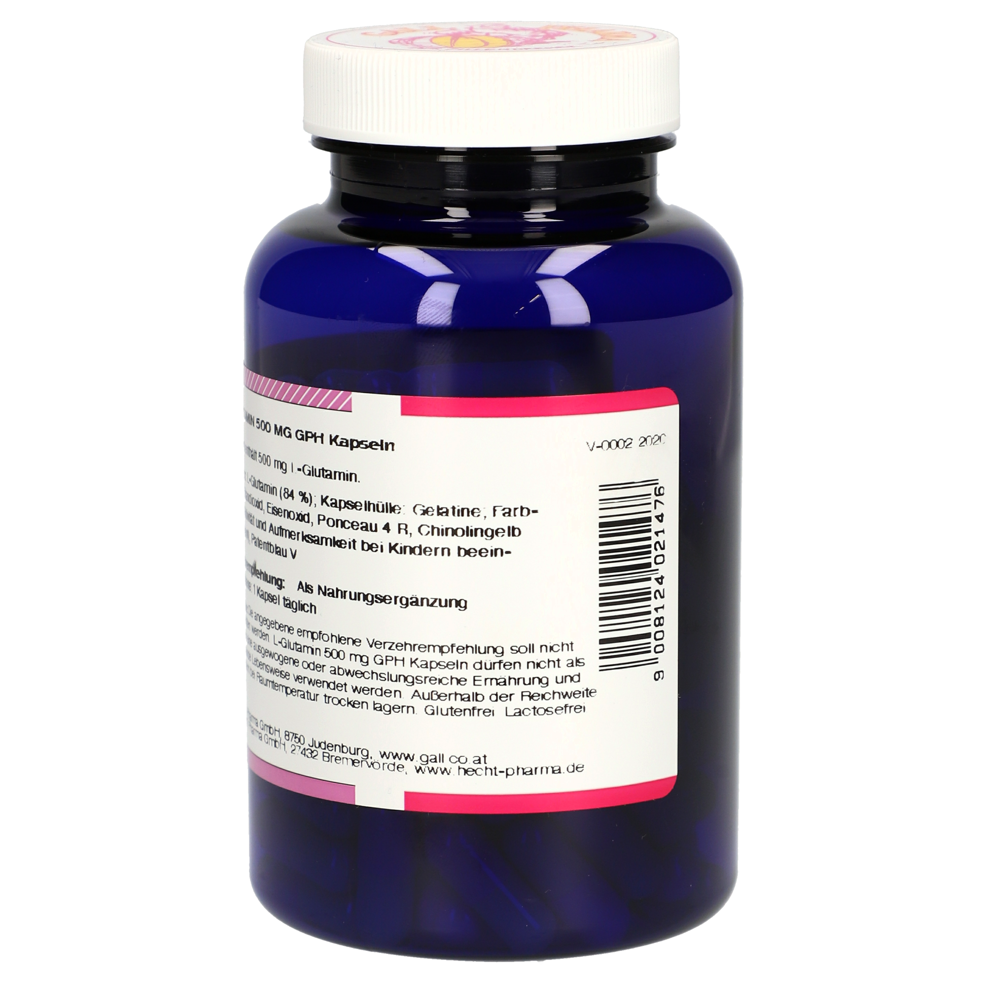 L-Glutamin 500 mg GPH Kapseln