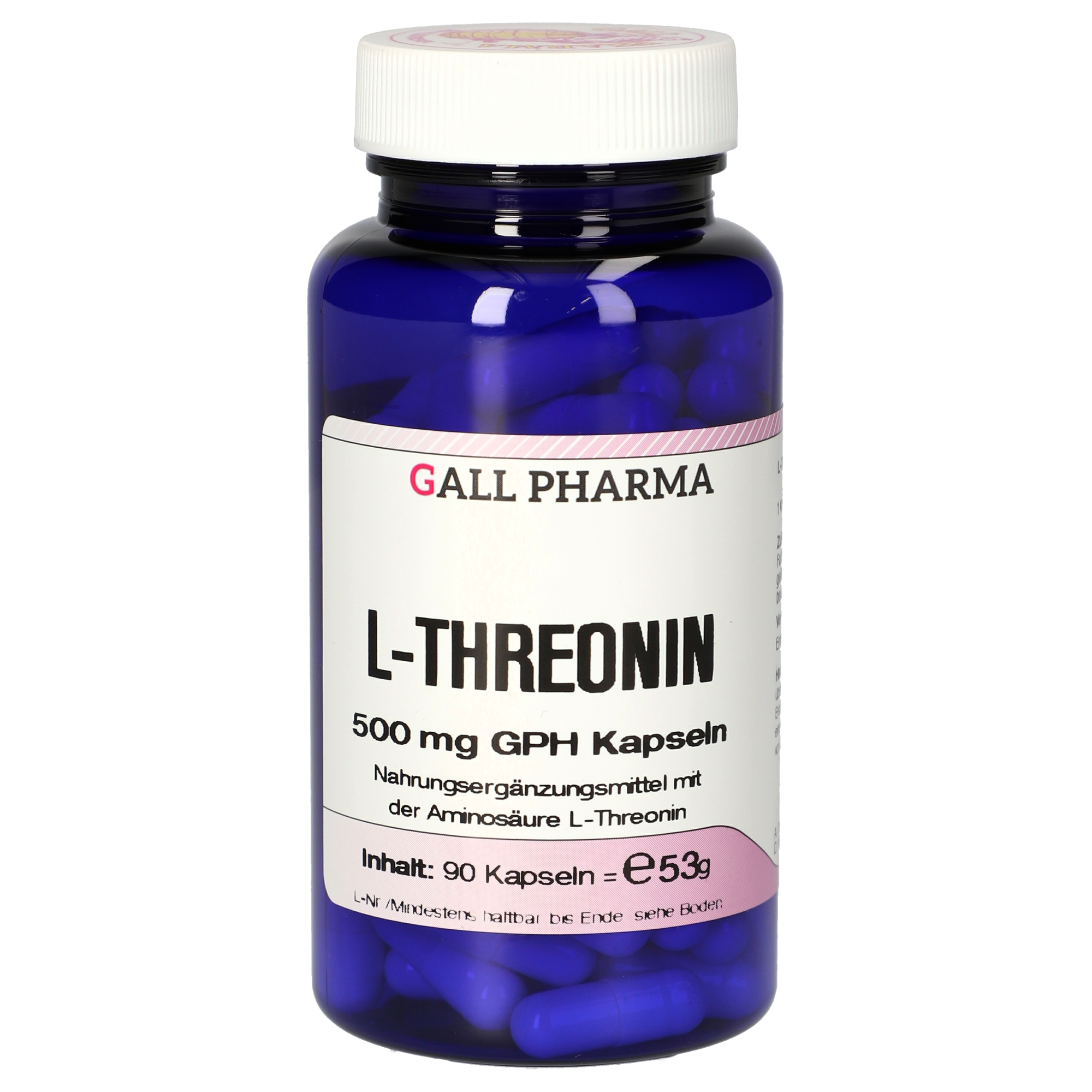 L-Threonin 500 mg GPH Kapseln