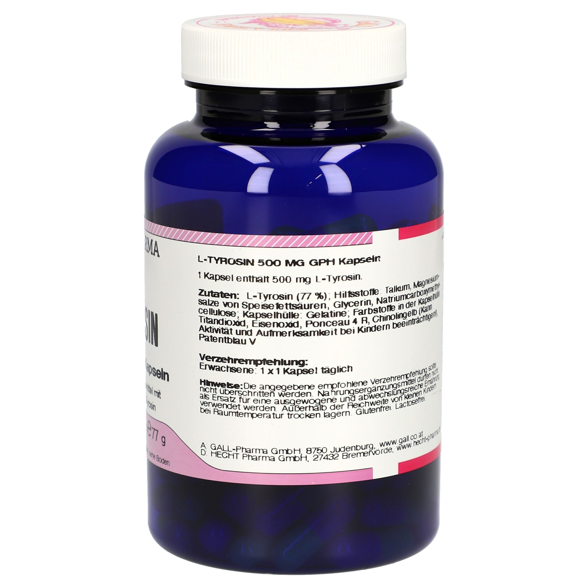 L-Tyrosin 500 mg GPH Kapseln