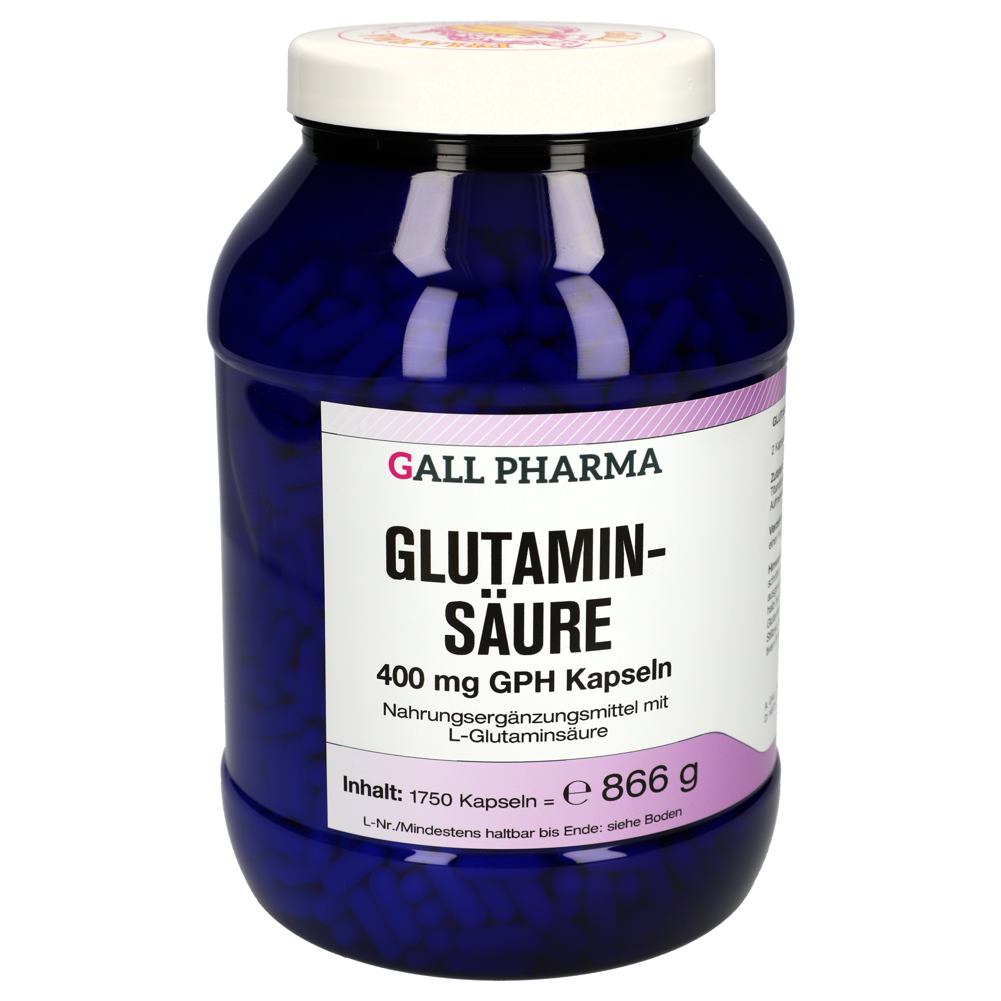 L-Glutaminsäure 400 mg GPH Kapseln