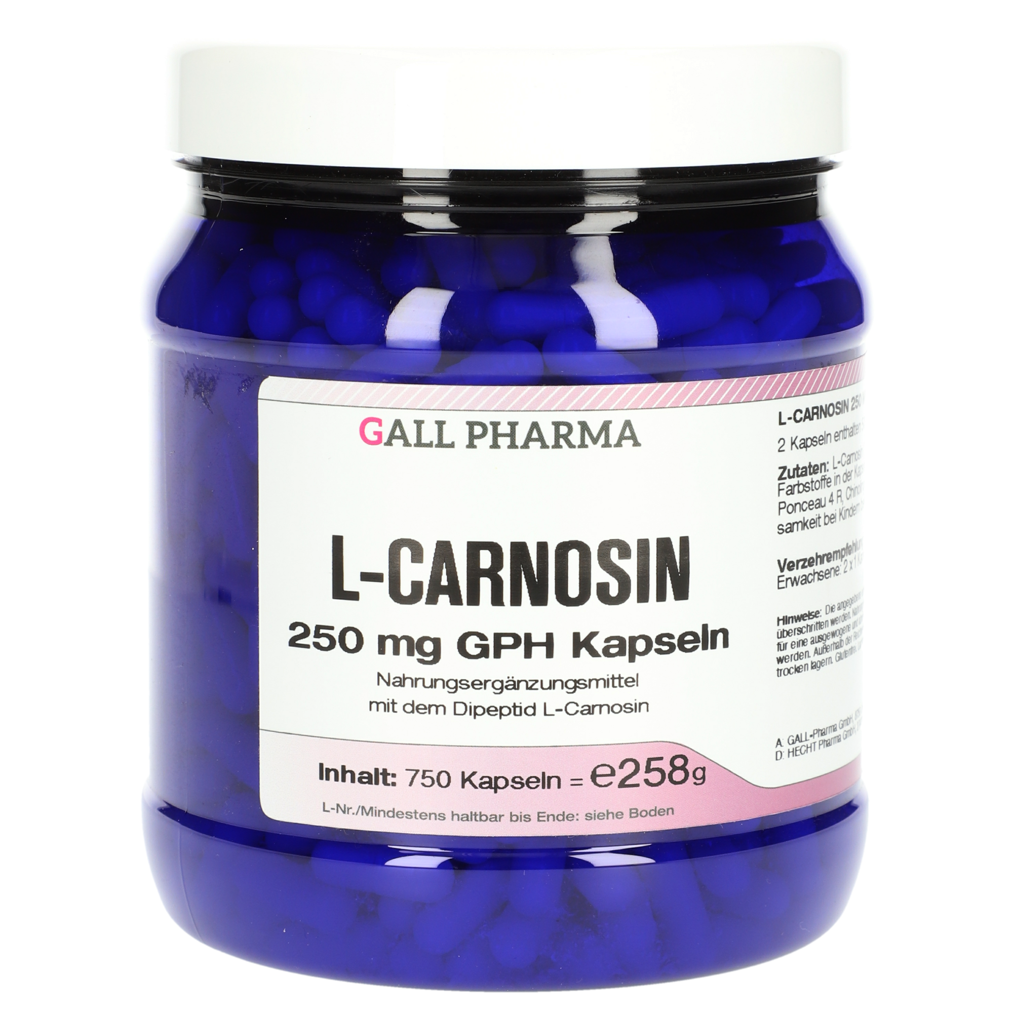 L-Carnosin 250 mg GPH Kapseln