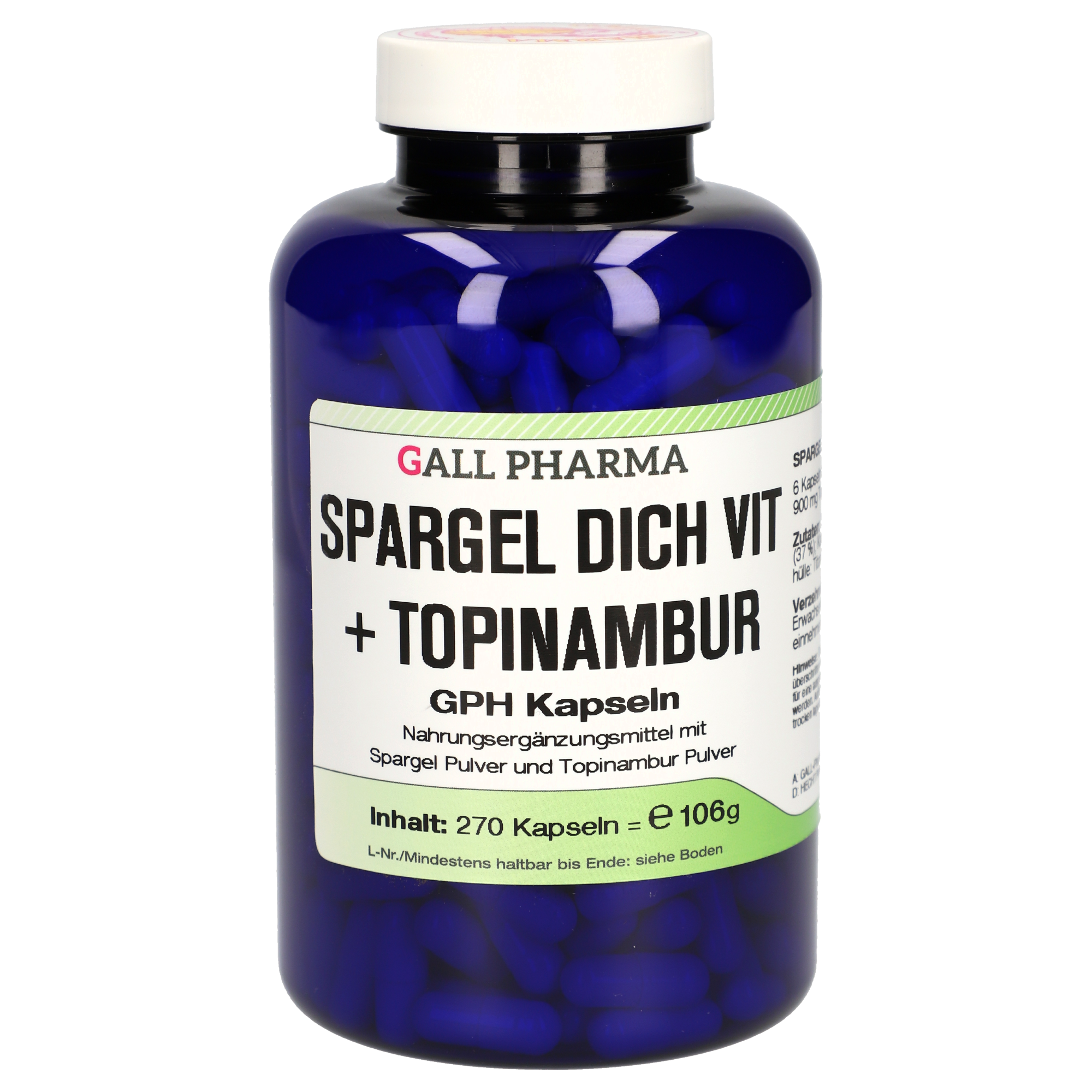 Spargel dich Vit + Topinambur GPH Kapseln