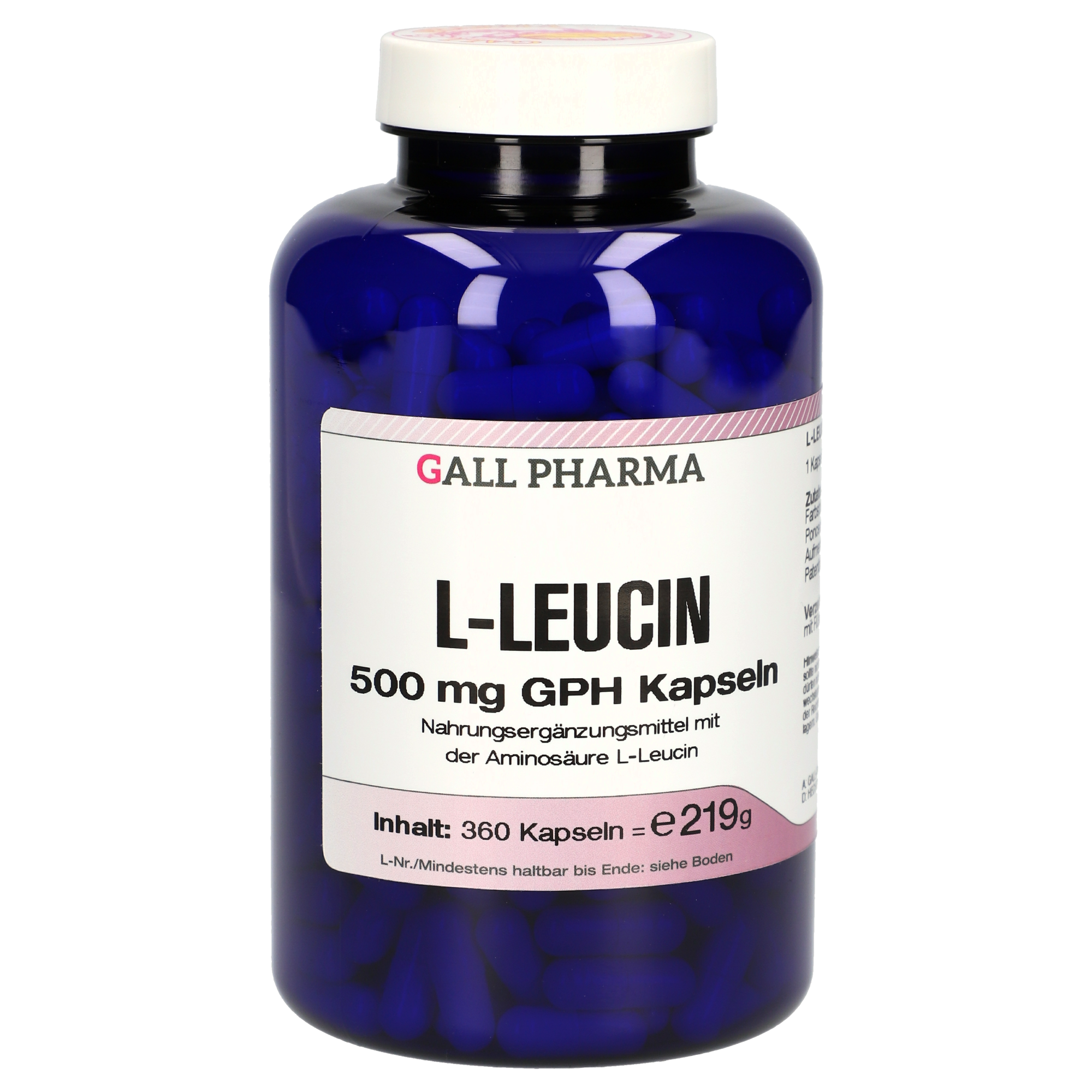 L-Leucin 500 mg GPH Kapseln