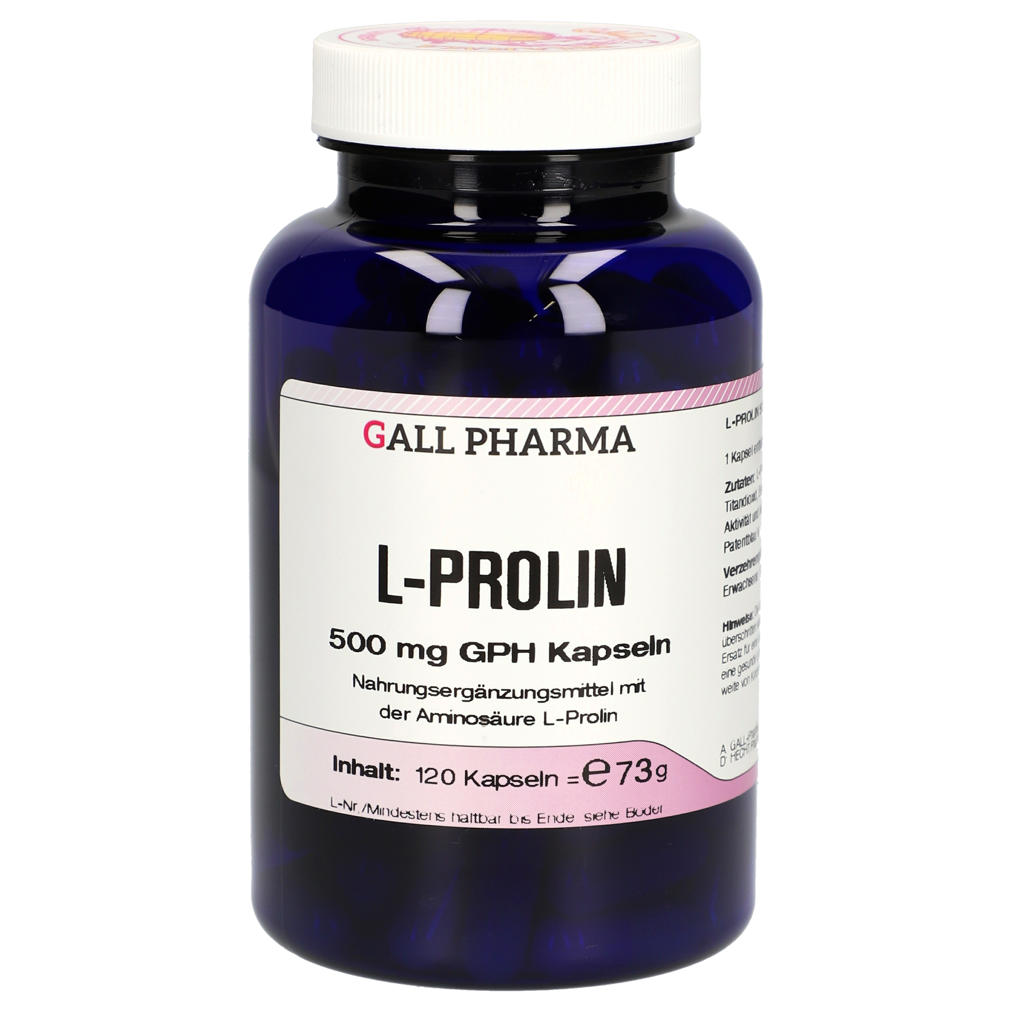 L-Prolin 500 mg GPH Kapseln