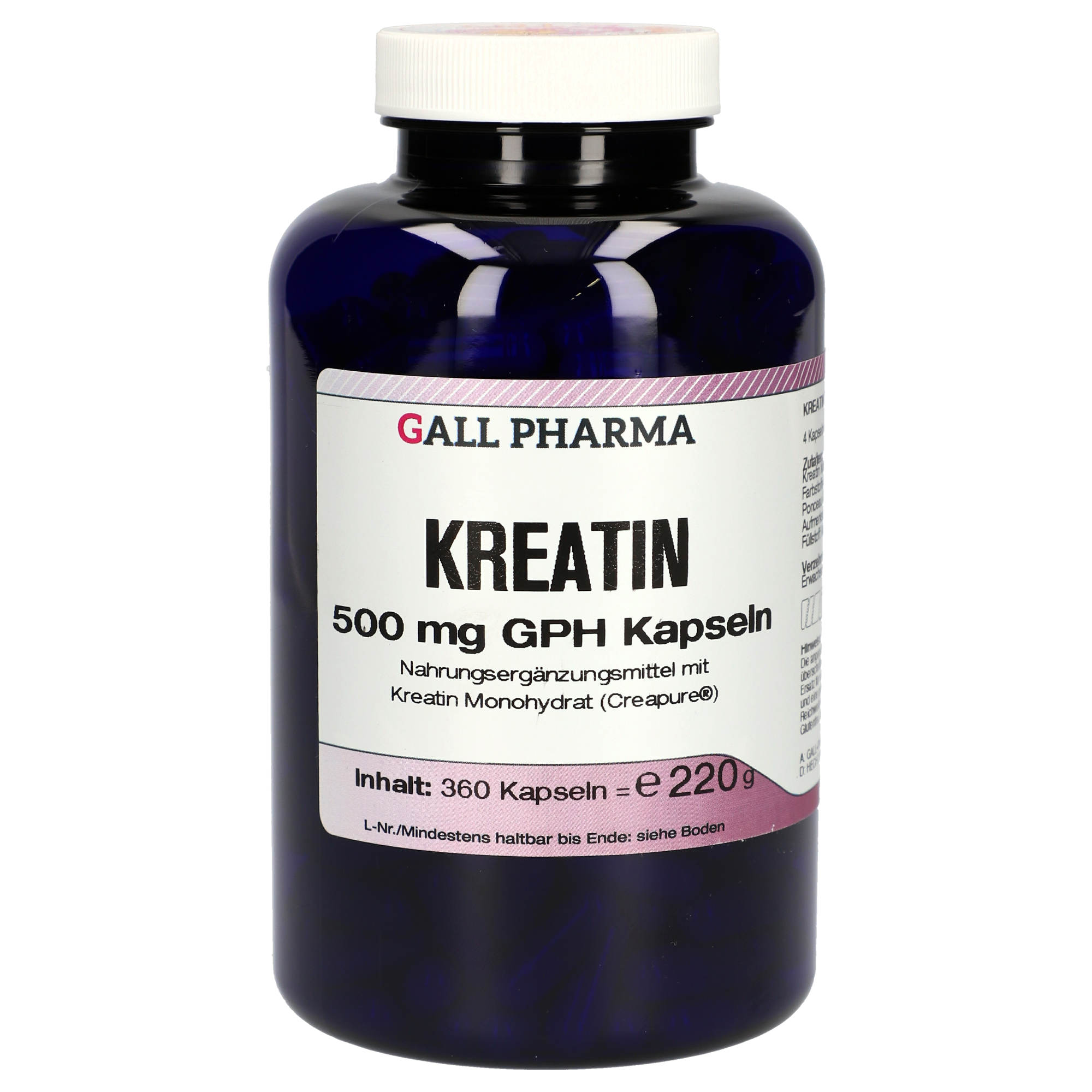 Kreatin 500 mg GPH Kapseln