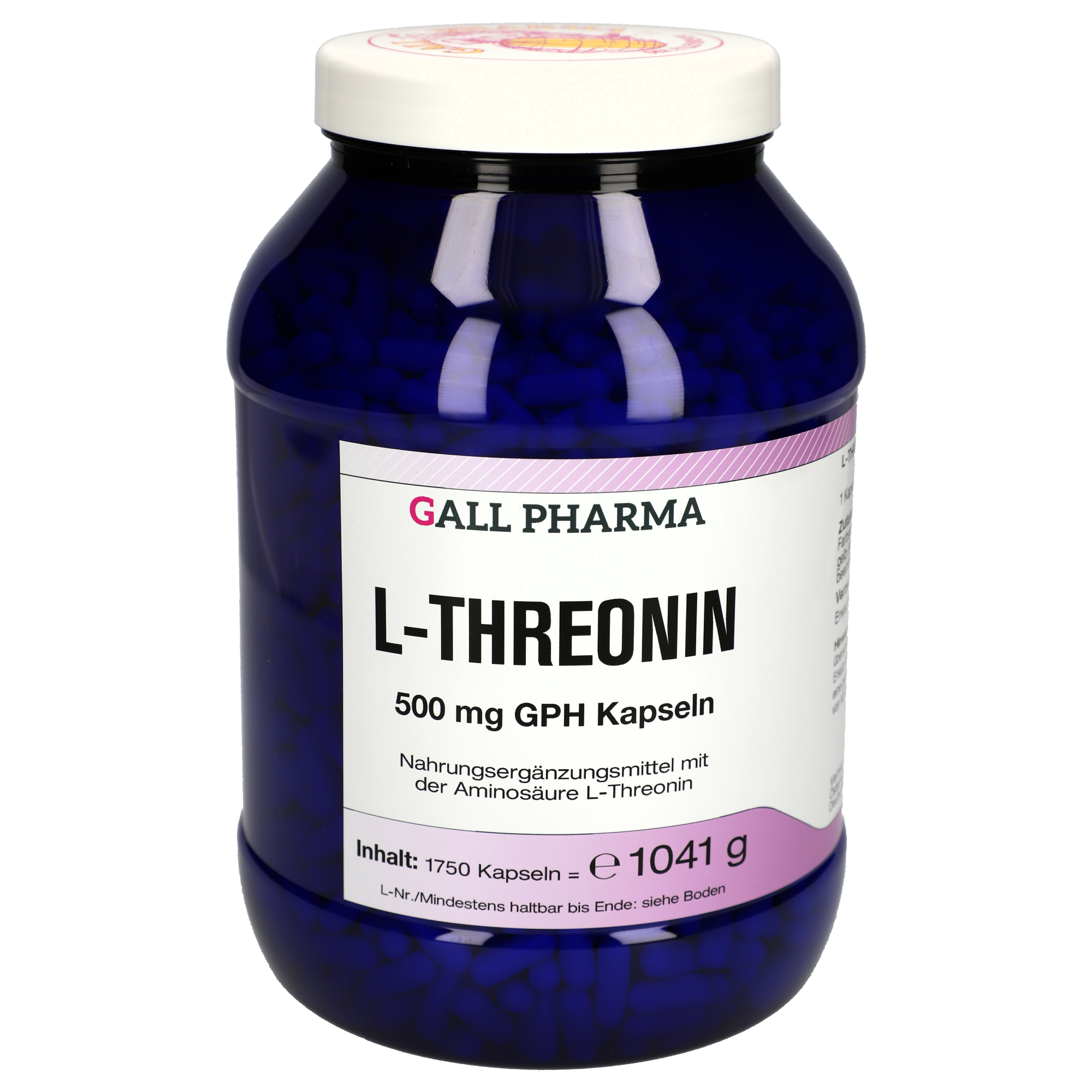 L-Threonin 500 mg GPH Kapseln