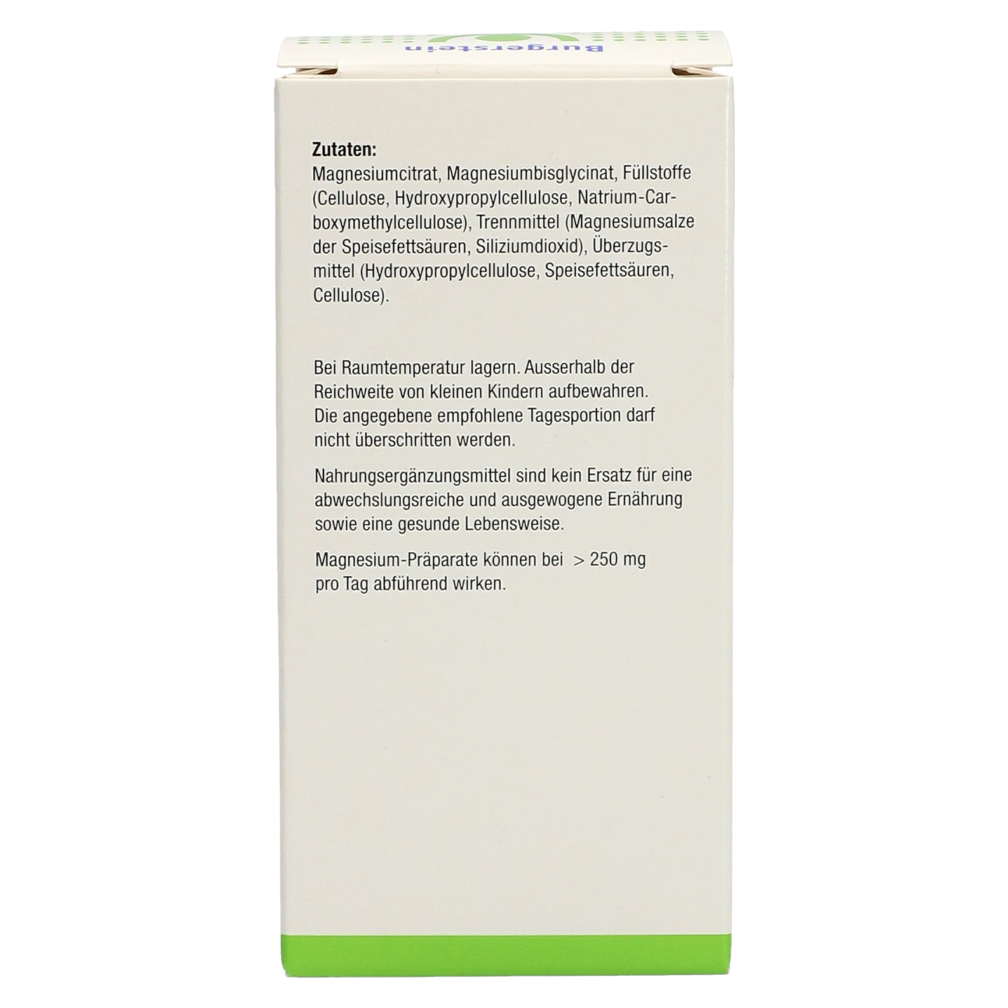 Burgerstein Magnesium Vital Tablets