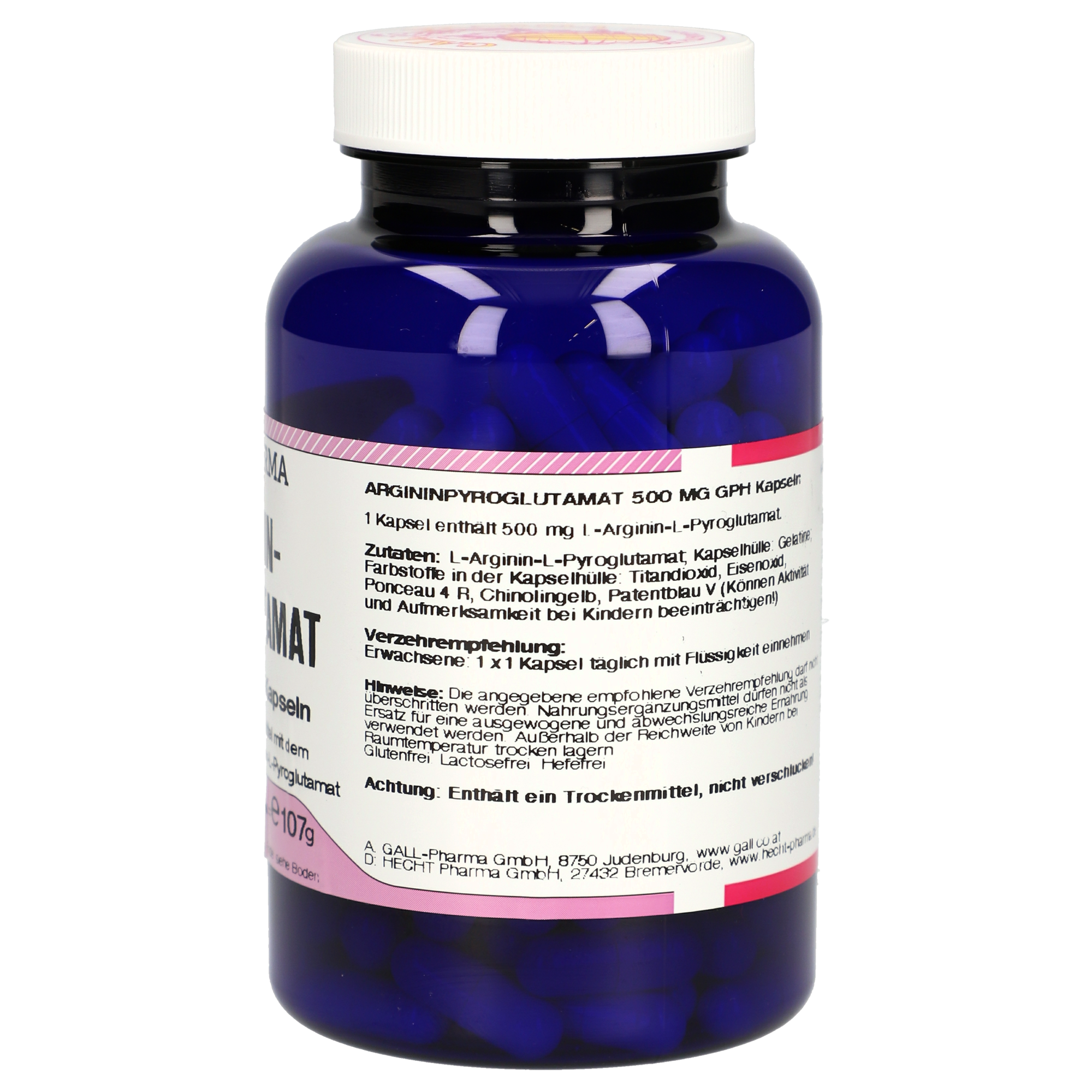 Argininpyroglutamat 500 mg GPH Kapseln