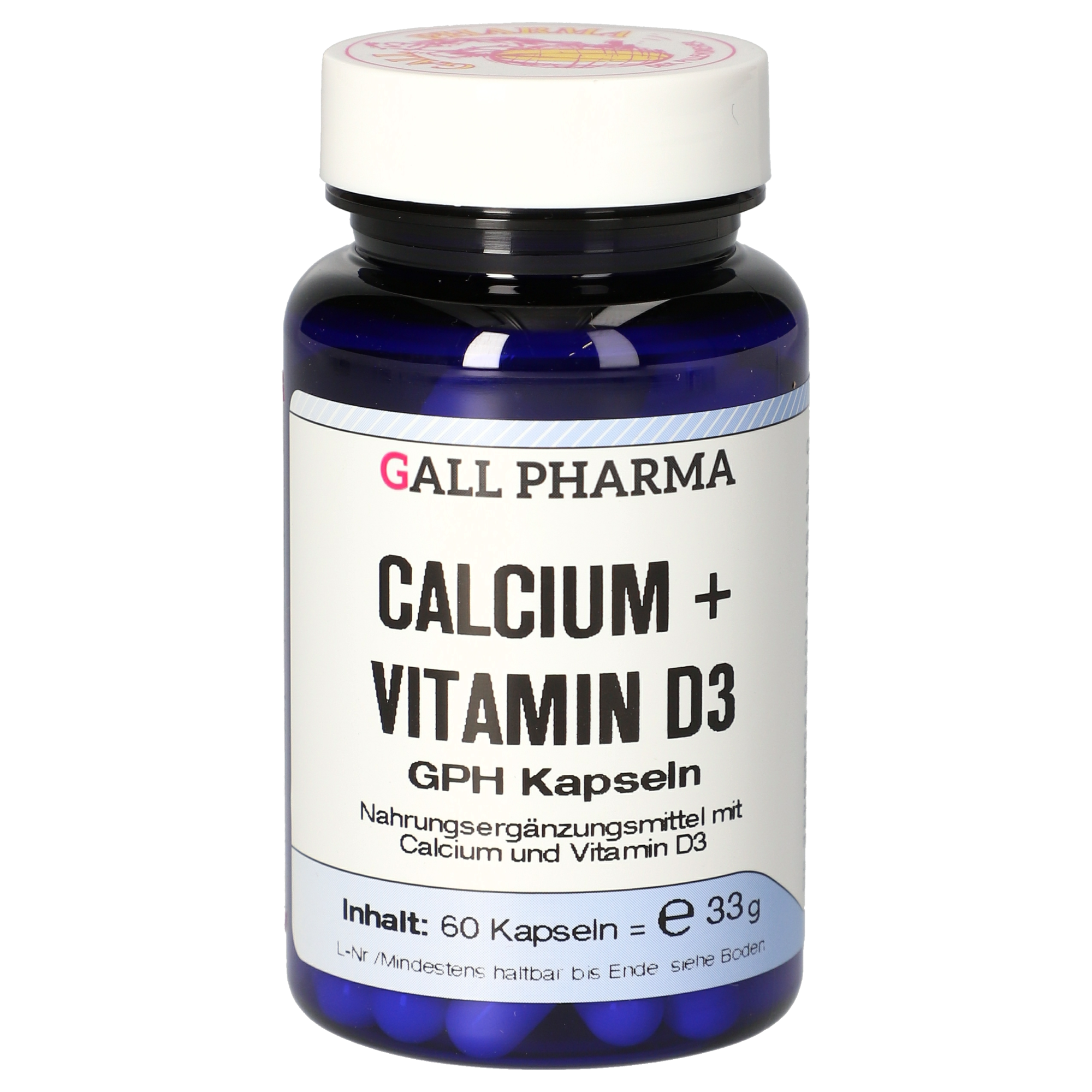 Calcium + Vitamin D3 GPH Kapseln Calcium + Vitamin D3 GPH Kapseln
