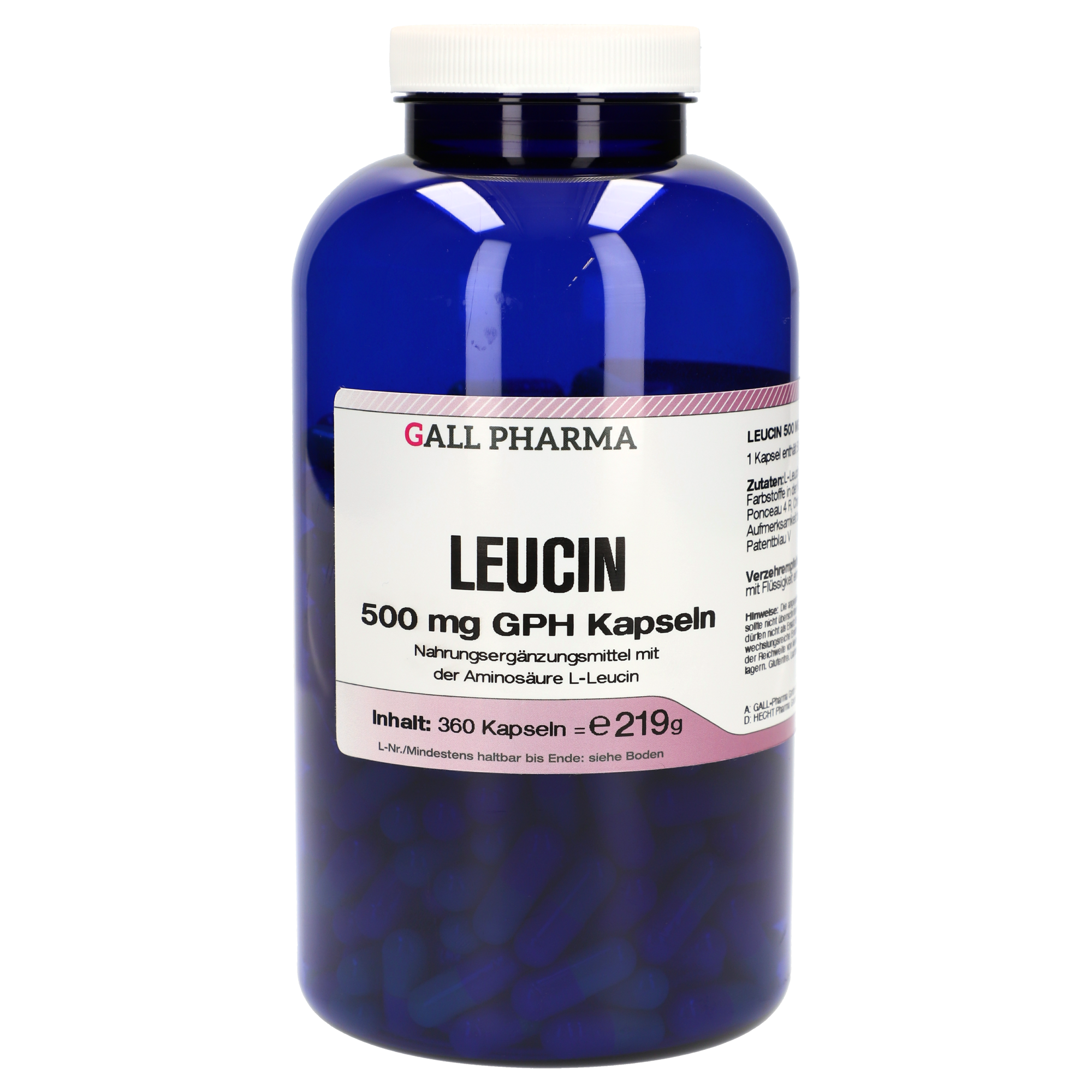 Leucin 500 mg GPH Kapseln
