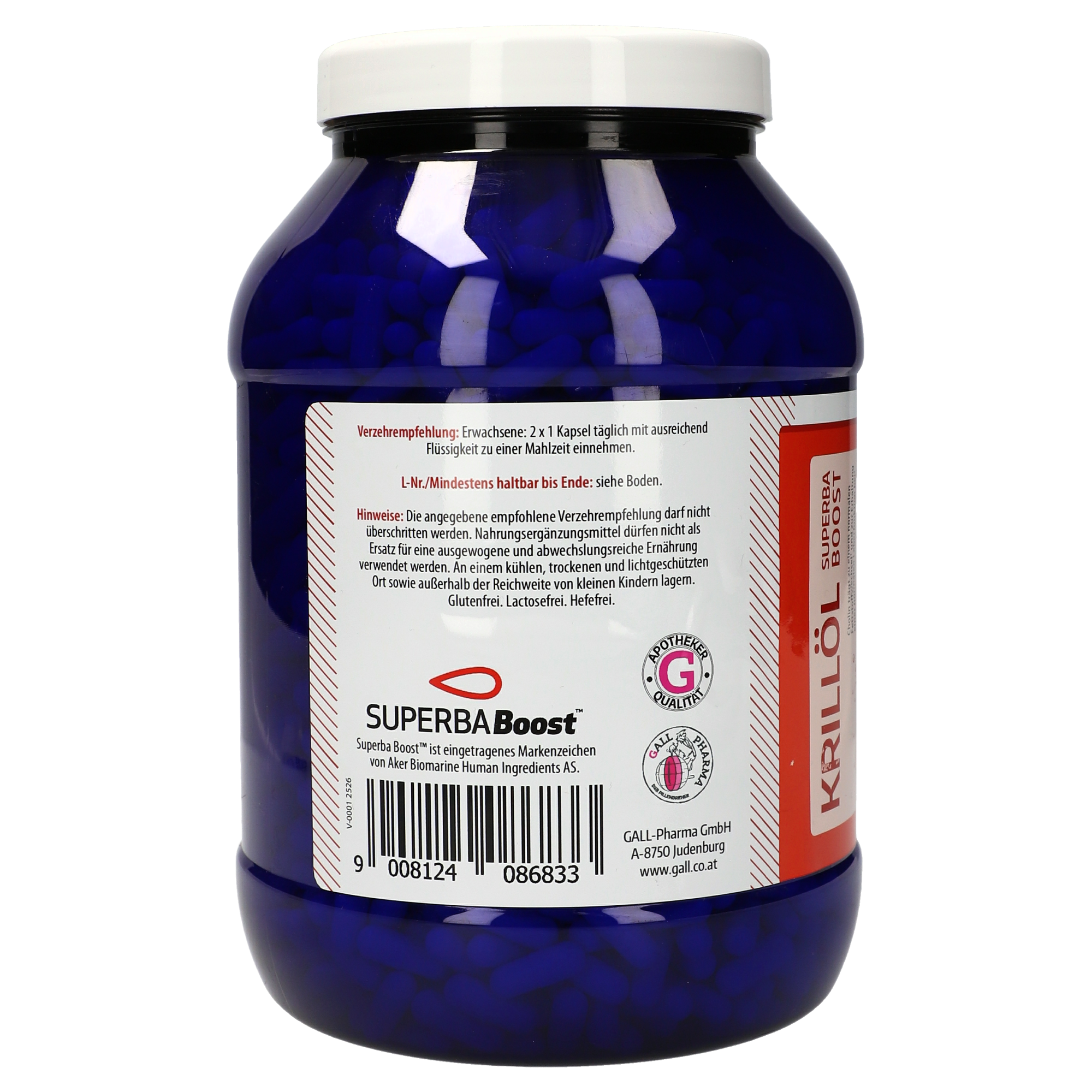 Krillöl Superba Boost 590 mg GPH Kapseln