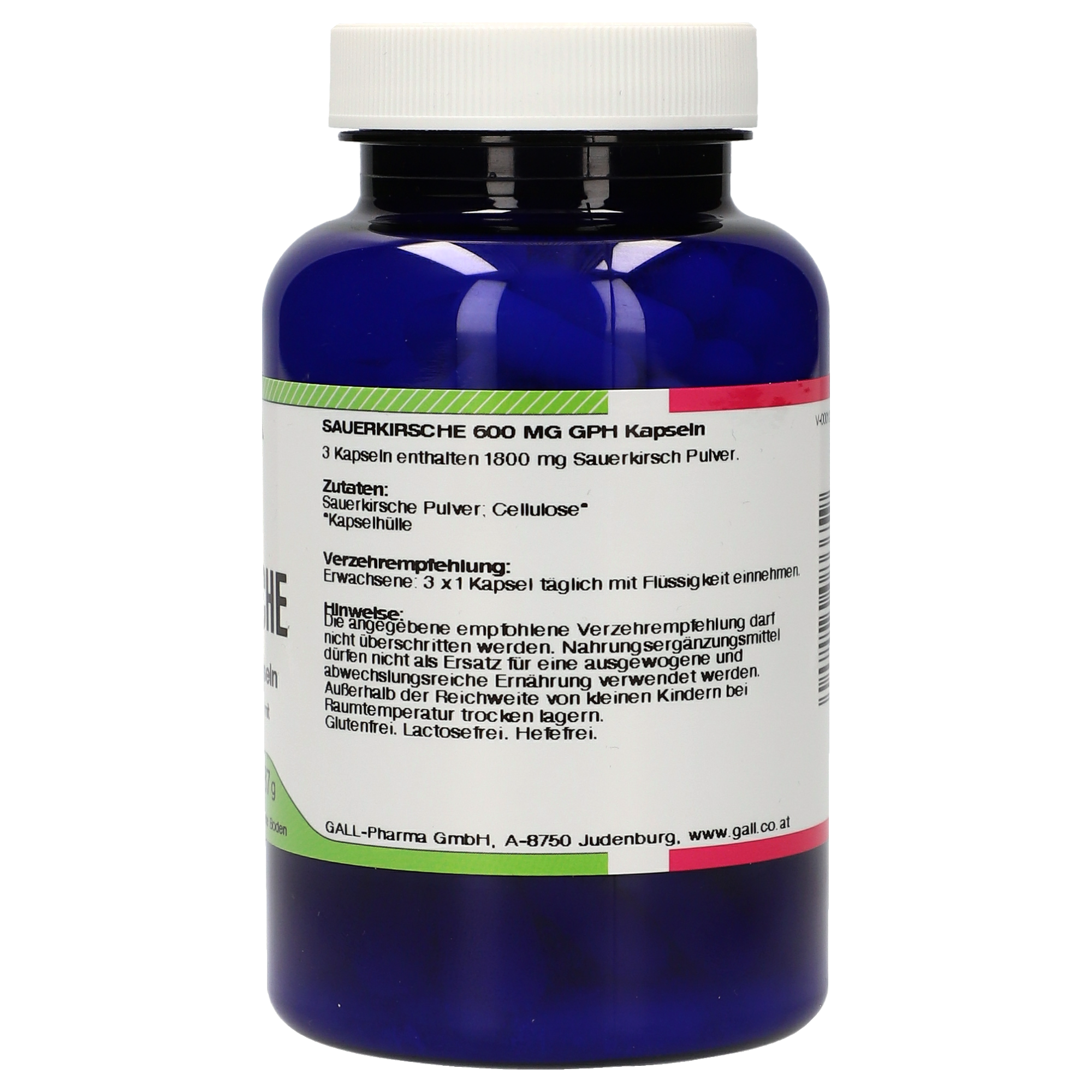 Sauerkirsche 600 mg GPH Kapseln