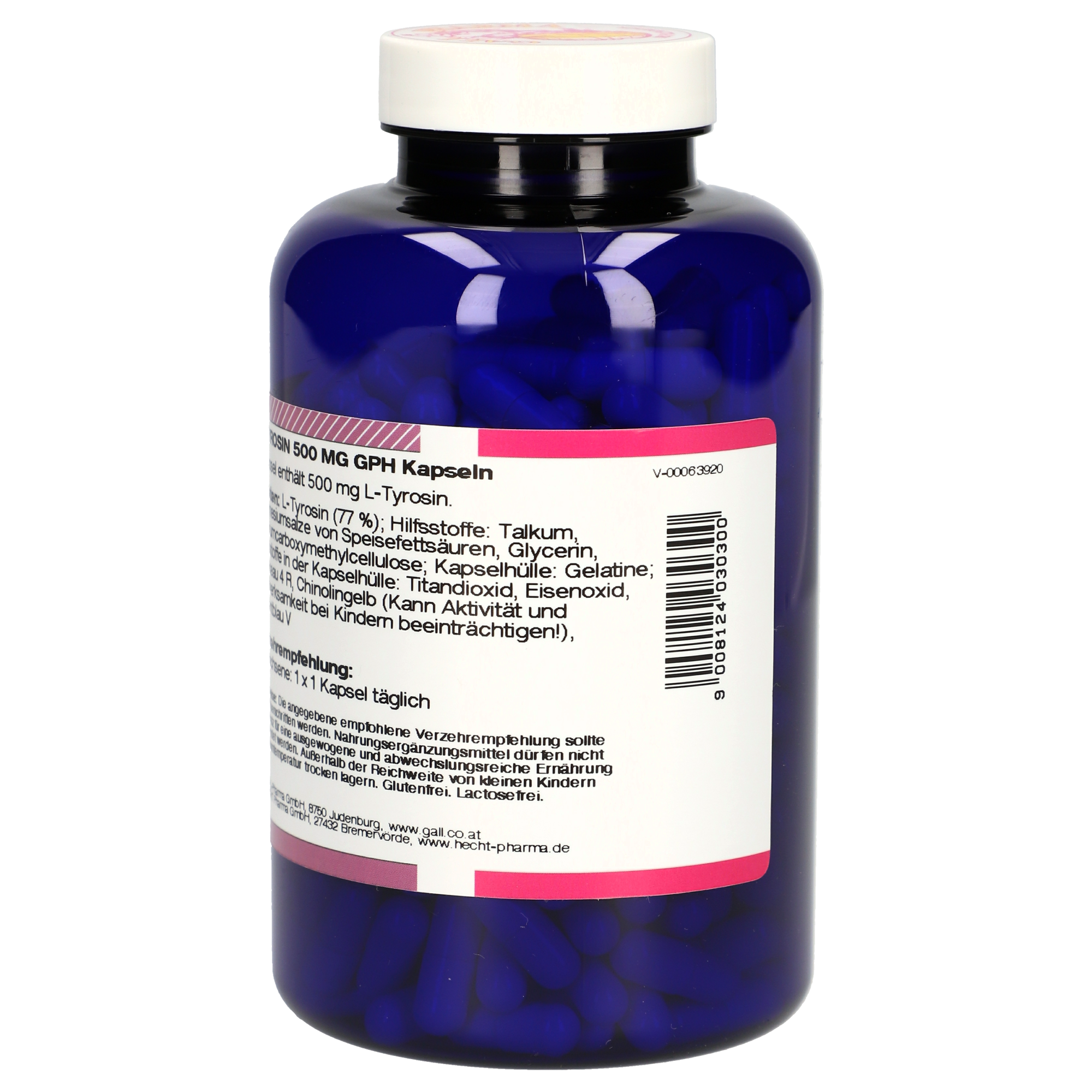 L-Tyrosin 500 mg GPH Kapseln