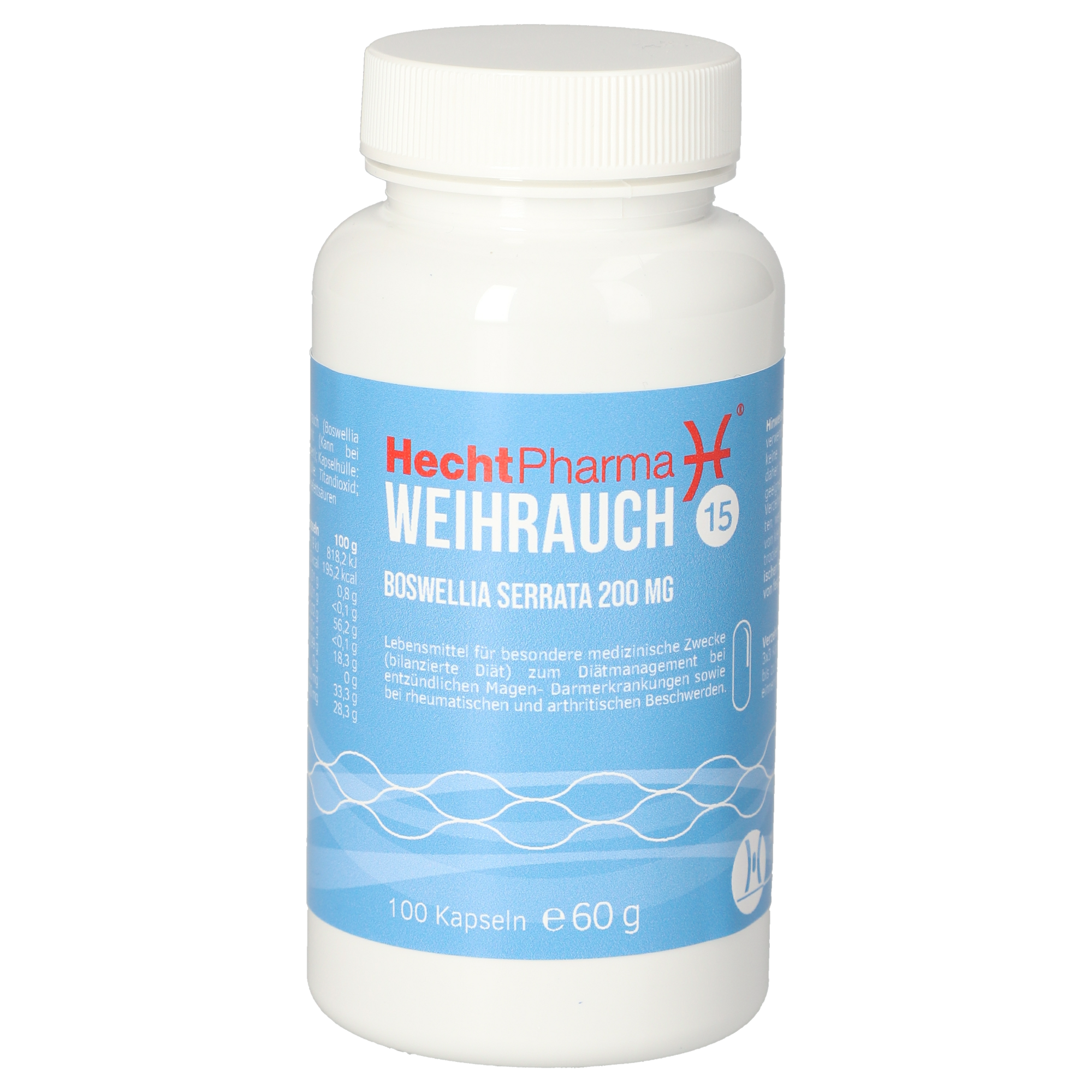 Hecht H15 200 mg Weihrauch Kapseln Hecht H15 200 mg Weihrauch Kapseln