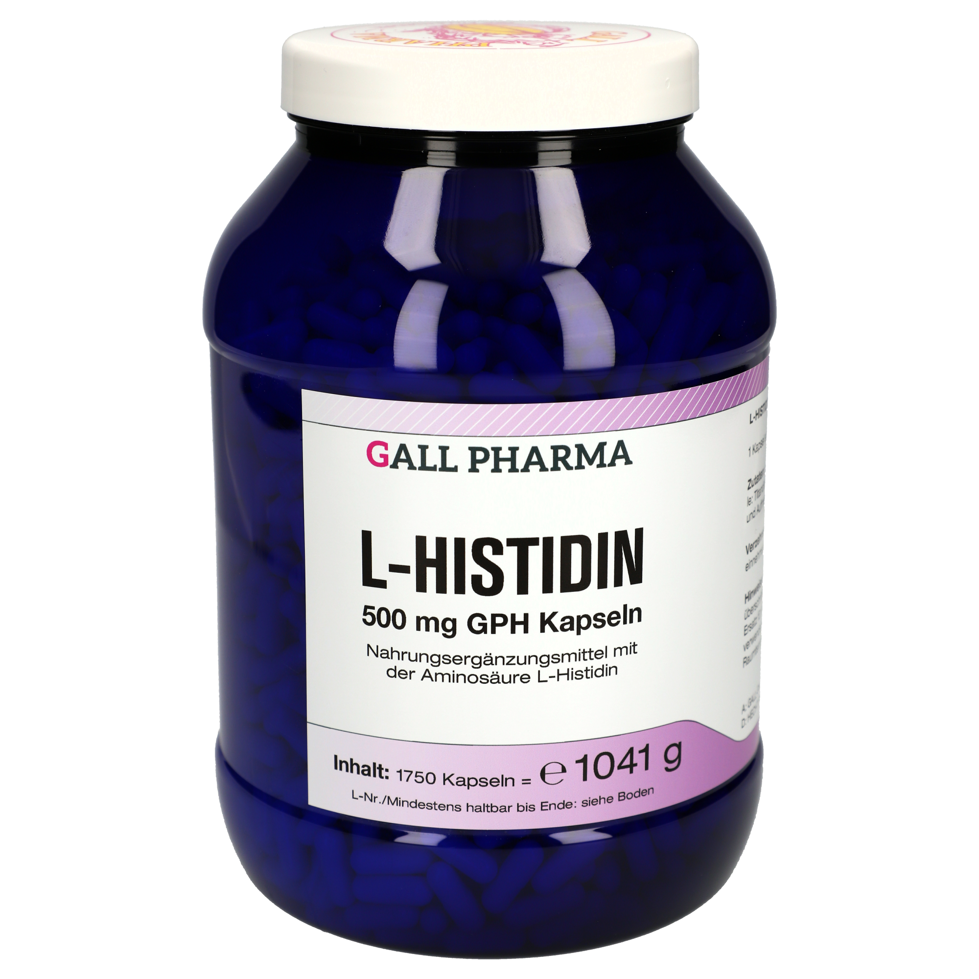 L-Histidin 500 mg GPH Kapseln