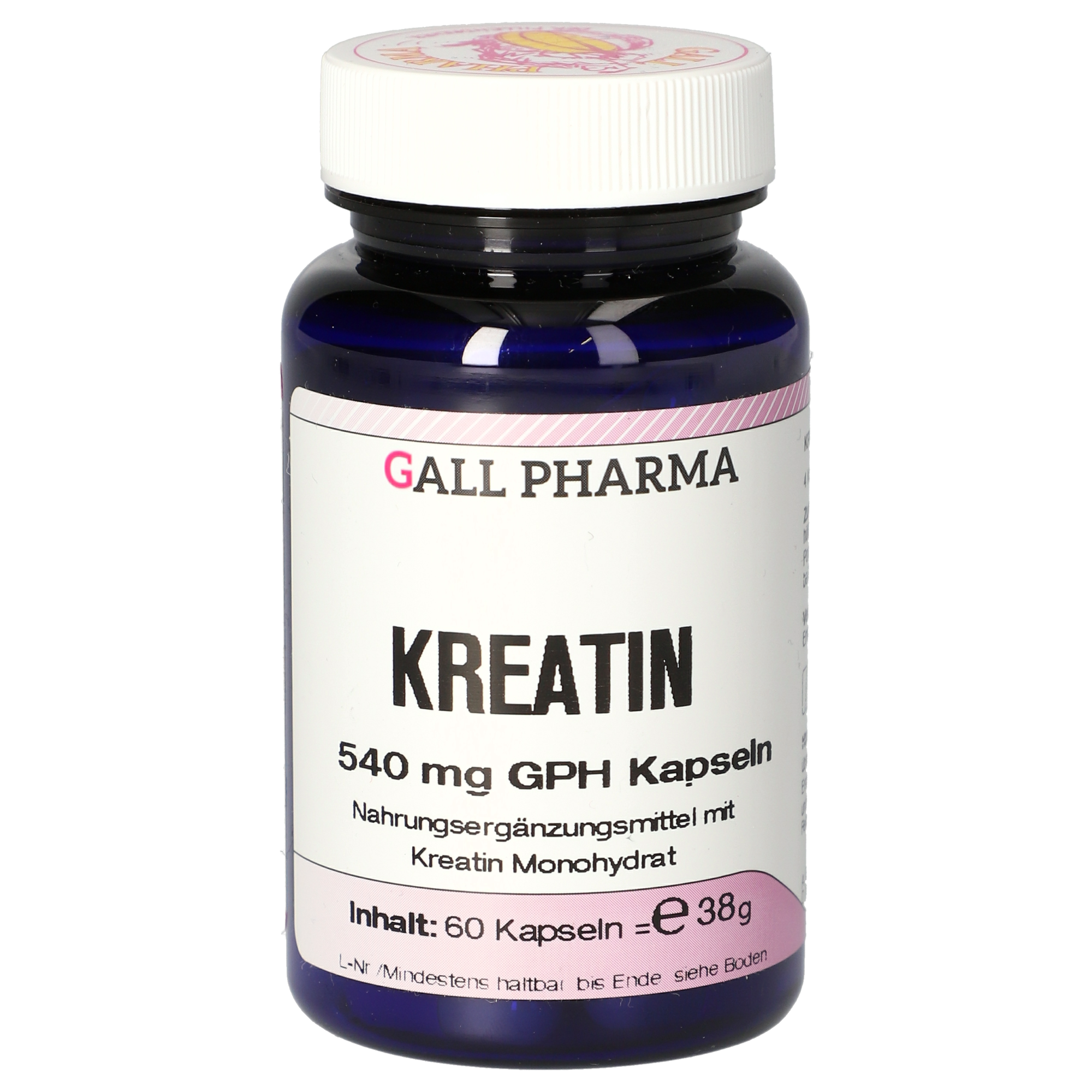 Kreatin 540 mg GPH Kapseln Kreatin 540 mg GPH Kapseln