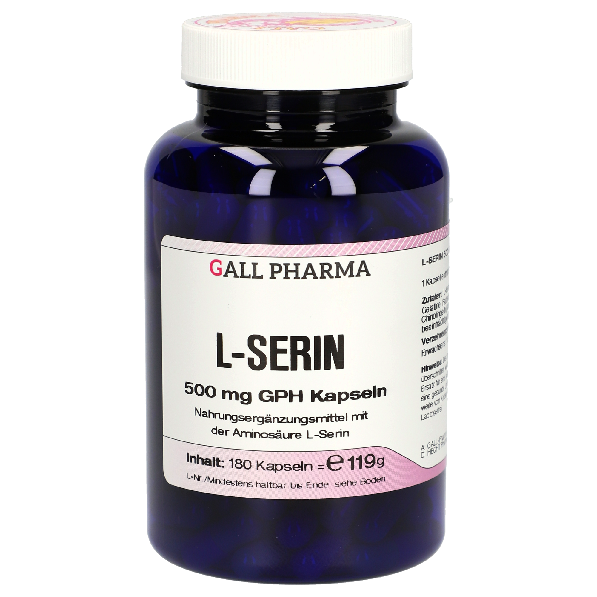 L-Serin 500 mg GPH Kapseln