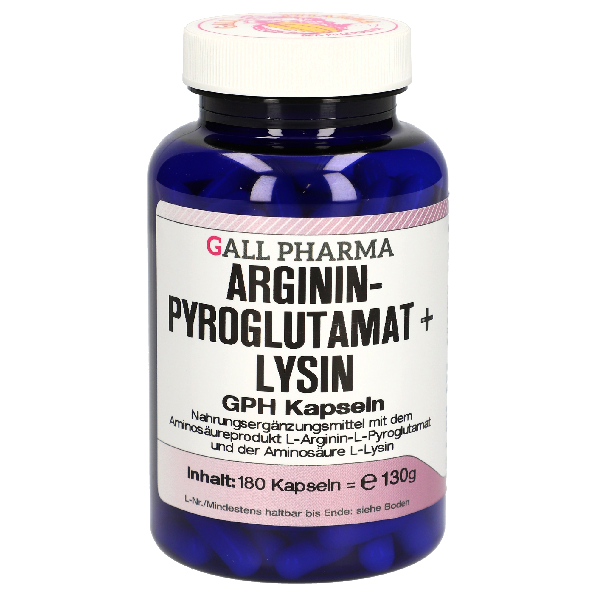 Argininpyroglutamat + Lysin GPH Kapseln
