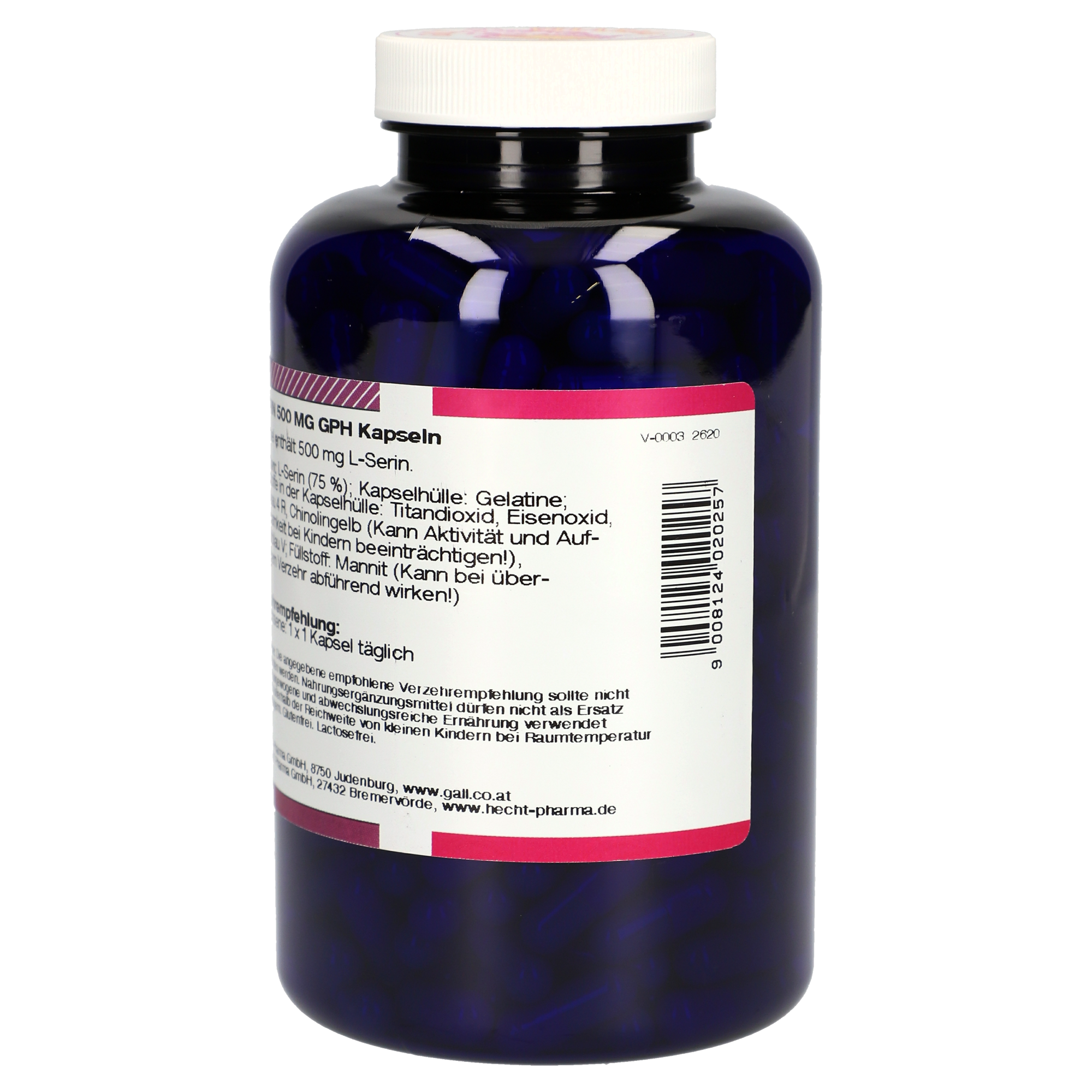 L-Serin 500 mg GPH Kapseln