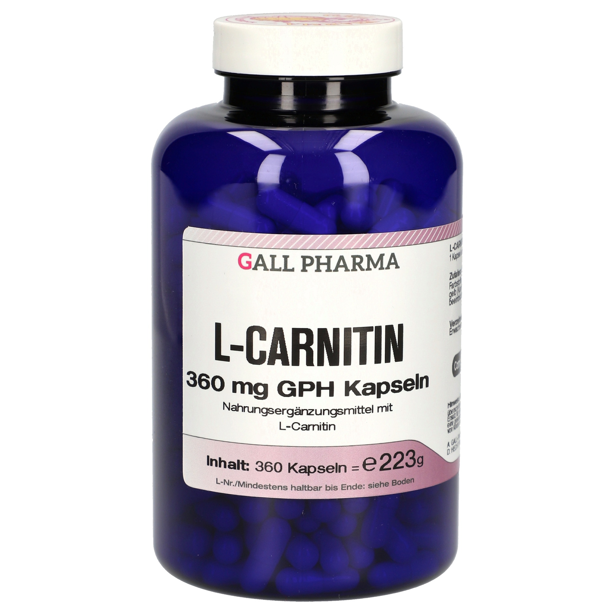 L-Carnitin 360 mg GPH Kapseln