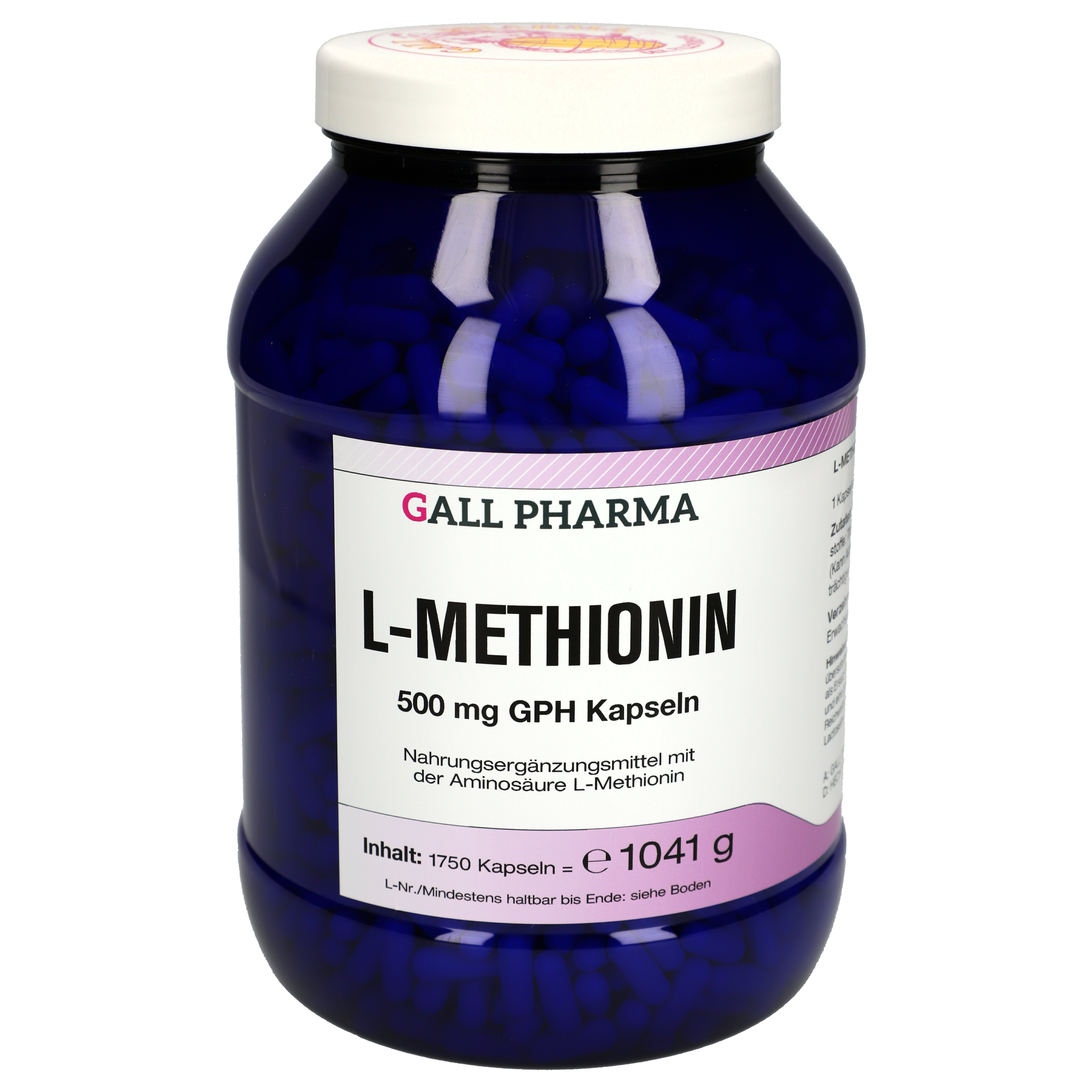 L-Methionin 500 mg GPH Kapseln