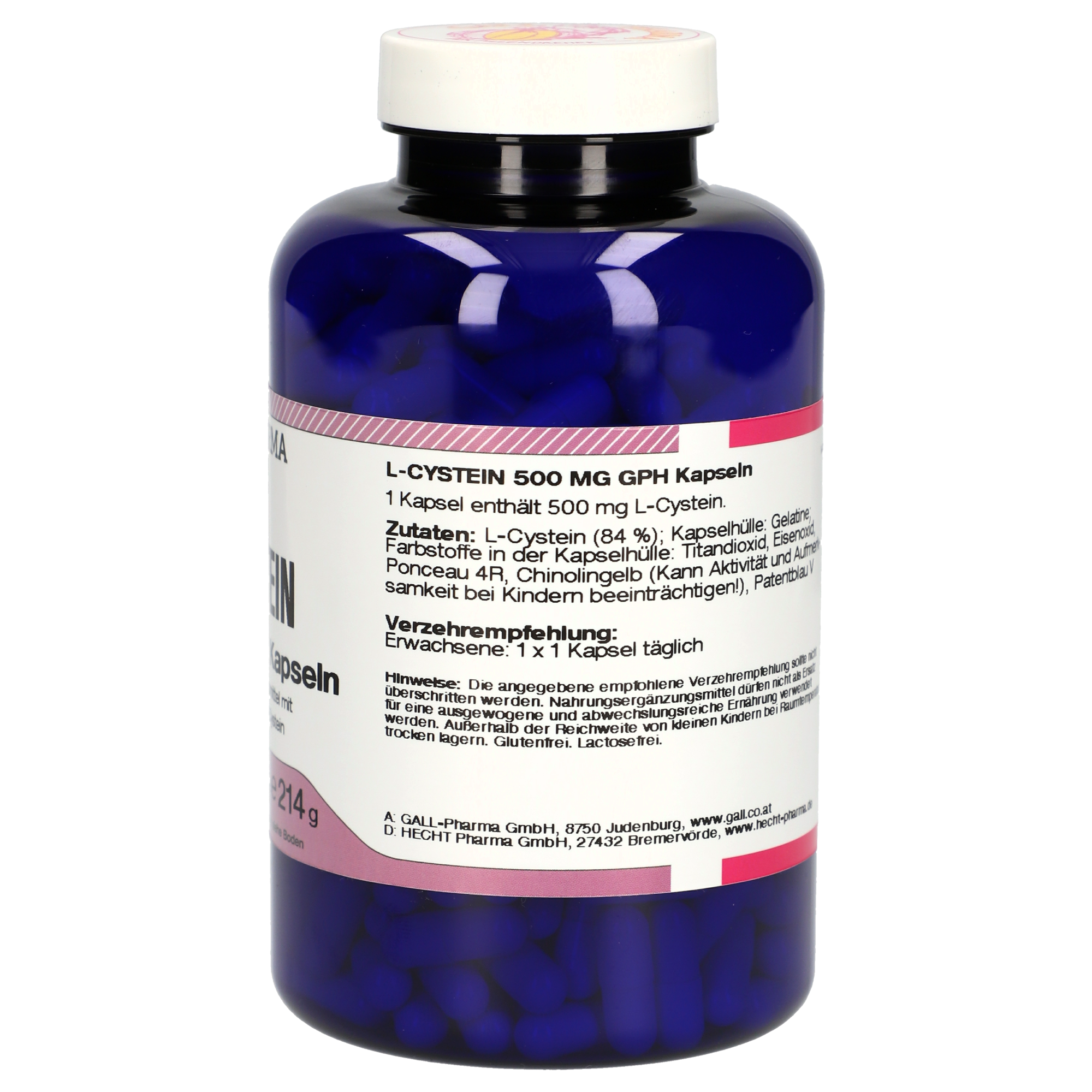 L-Cystein 500 mg GPH Kapseln