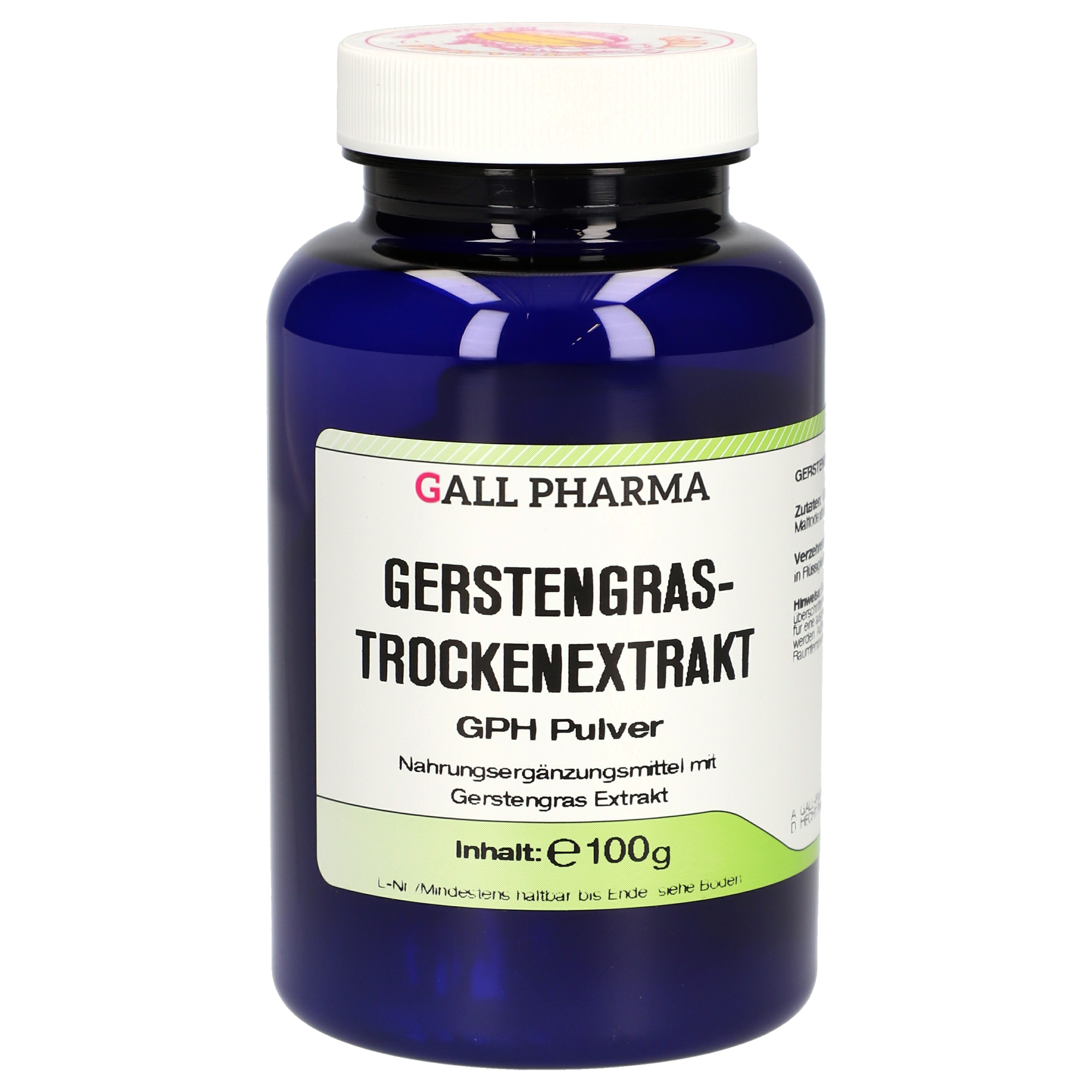 Gerstengrastrockenextrakt GPH Pulver