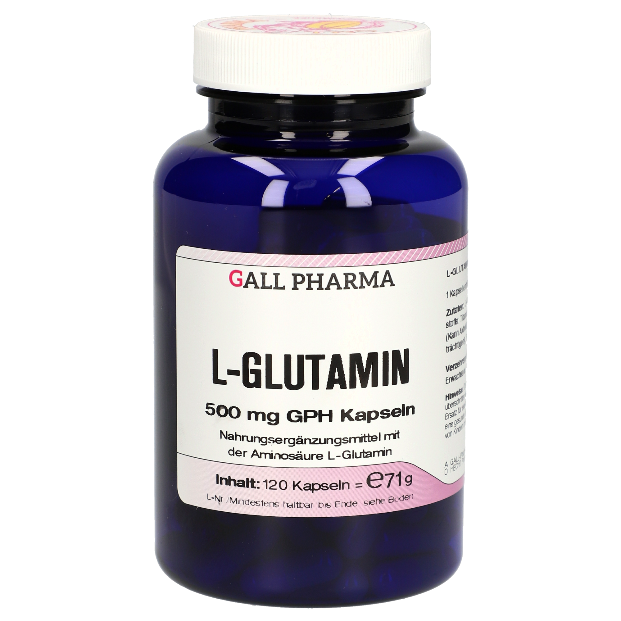 L-Glutamin 500 mg GPH Kapseln