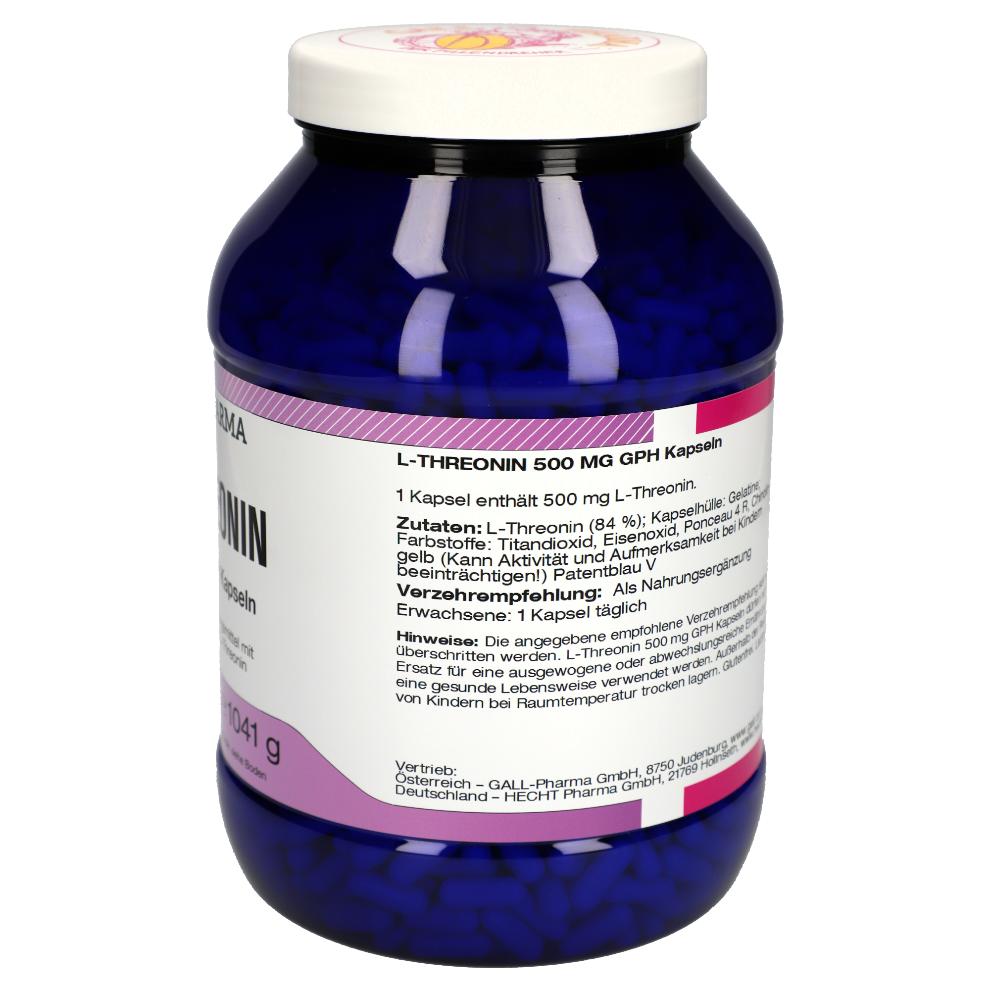 L-Threonin 500 mg GPH Kapseln