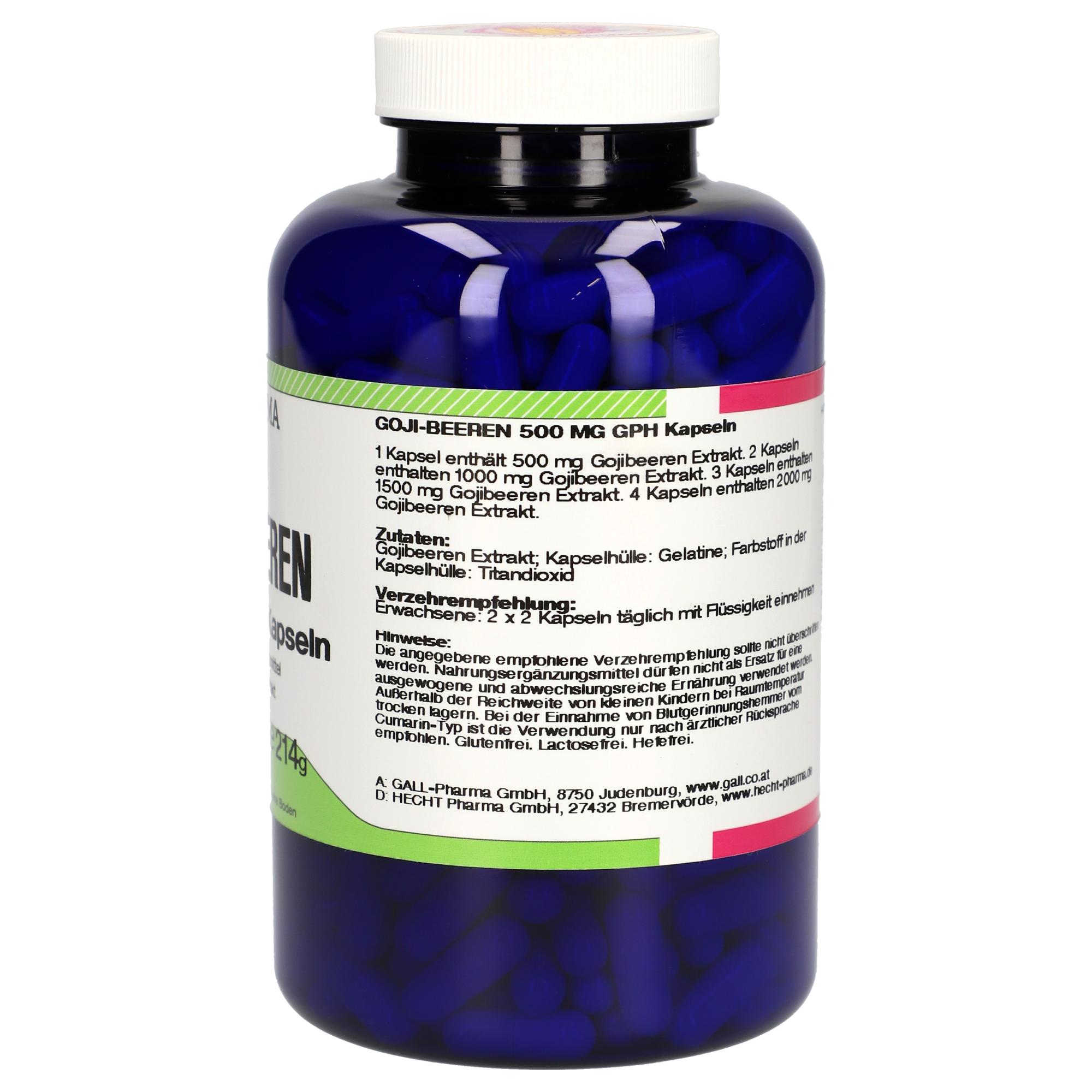 Goji Beeren 500 mg GPH Kapseln