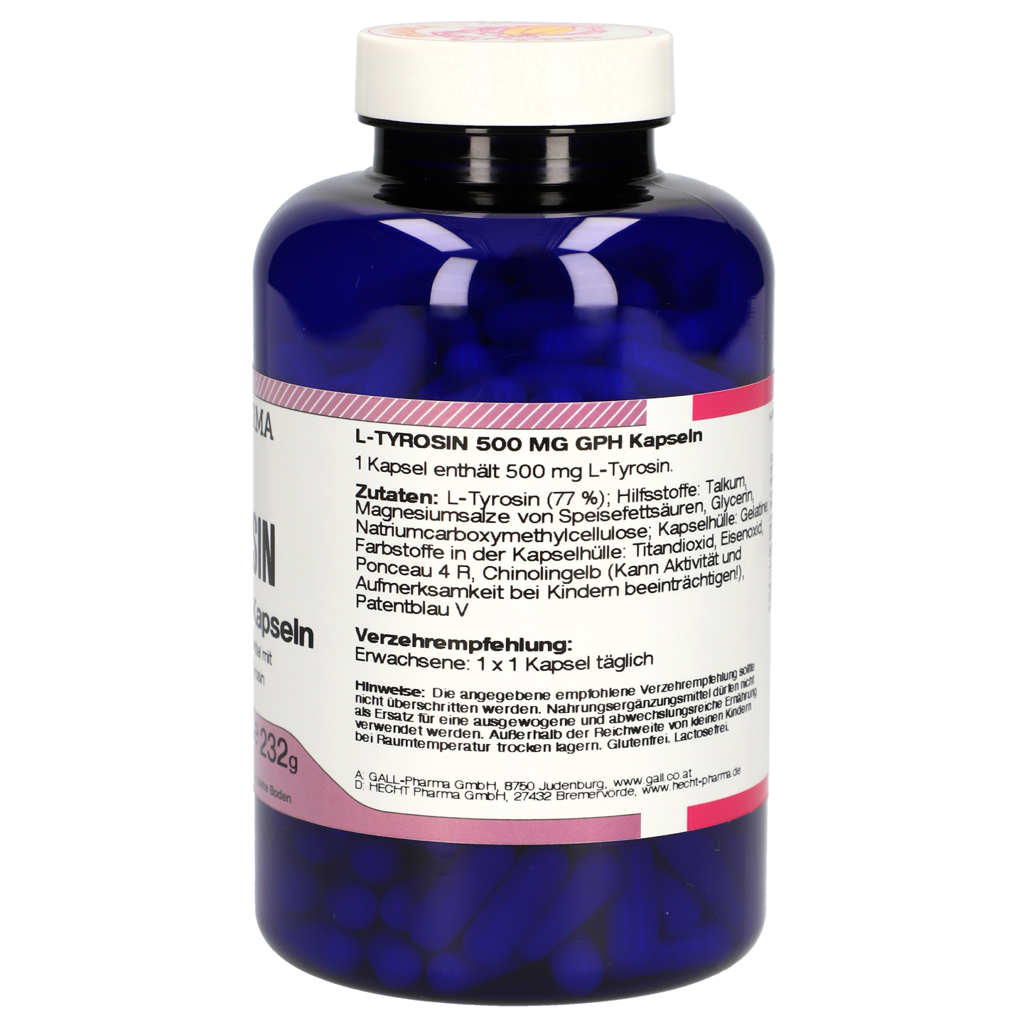 L-Tyrosin 500 mg GPH Kapseln