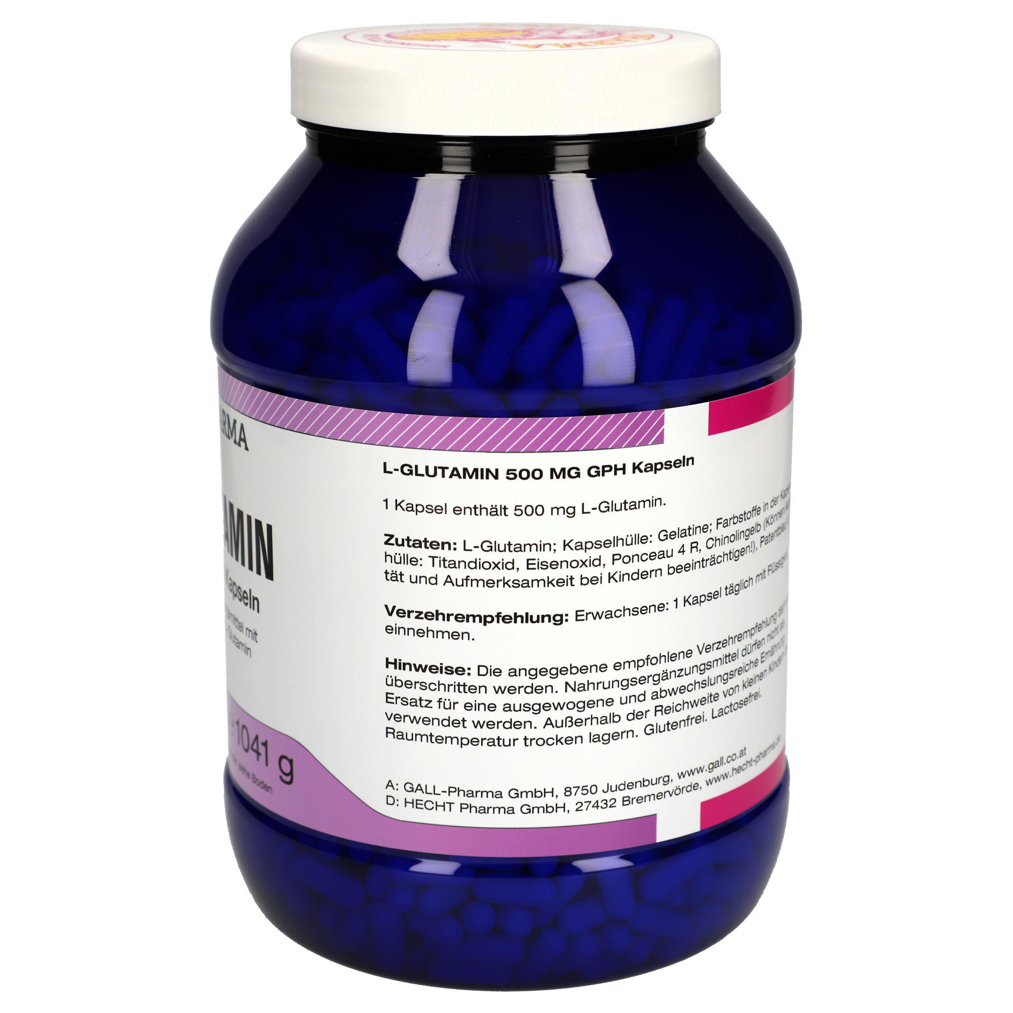 L-Glutamin 500 mg GPH Kapseln