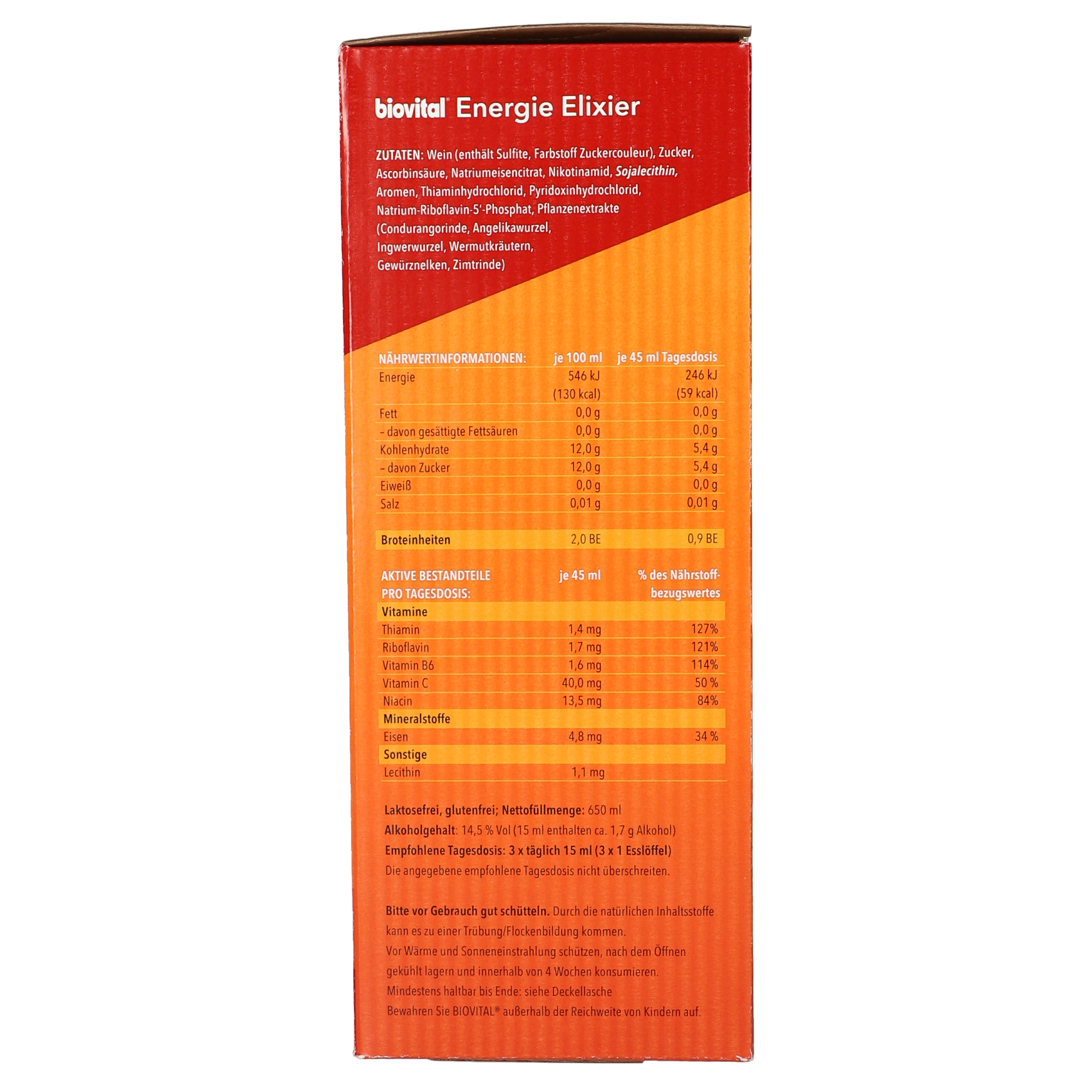 Biovital Forte Energie Elixier