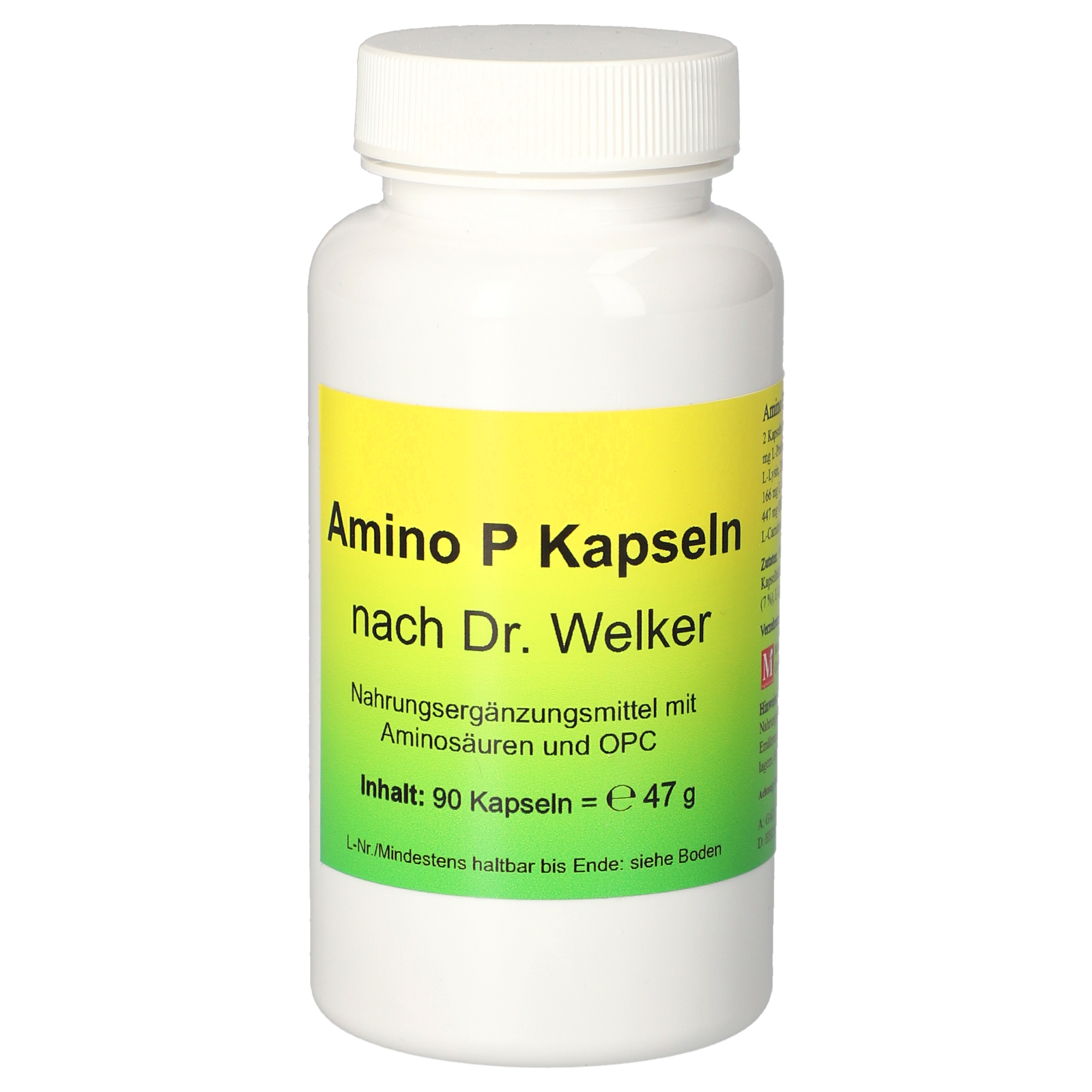 Amino P Dr. Welker Kapseln Amino P Dr. Welker Kapseln