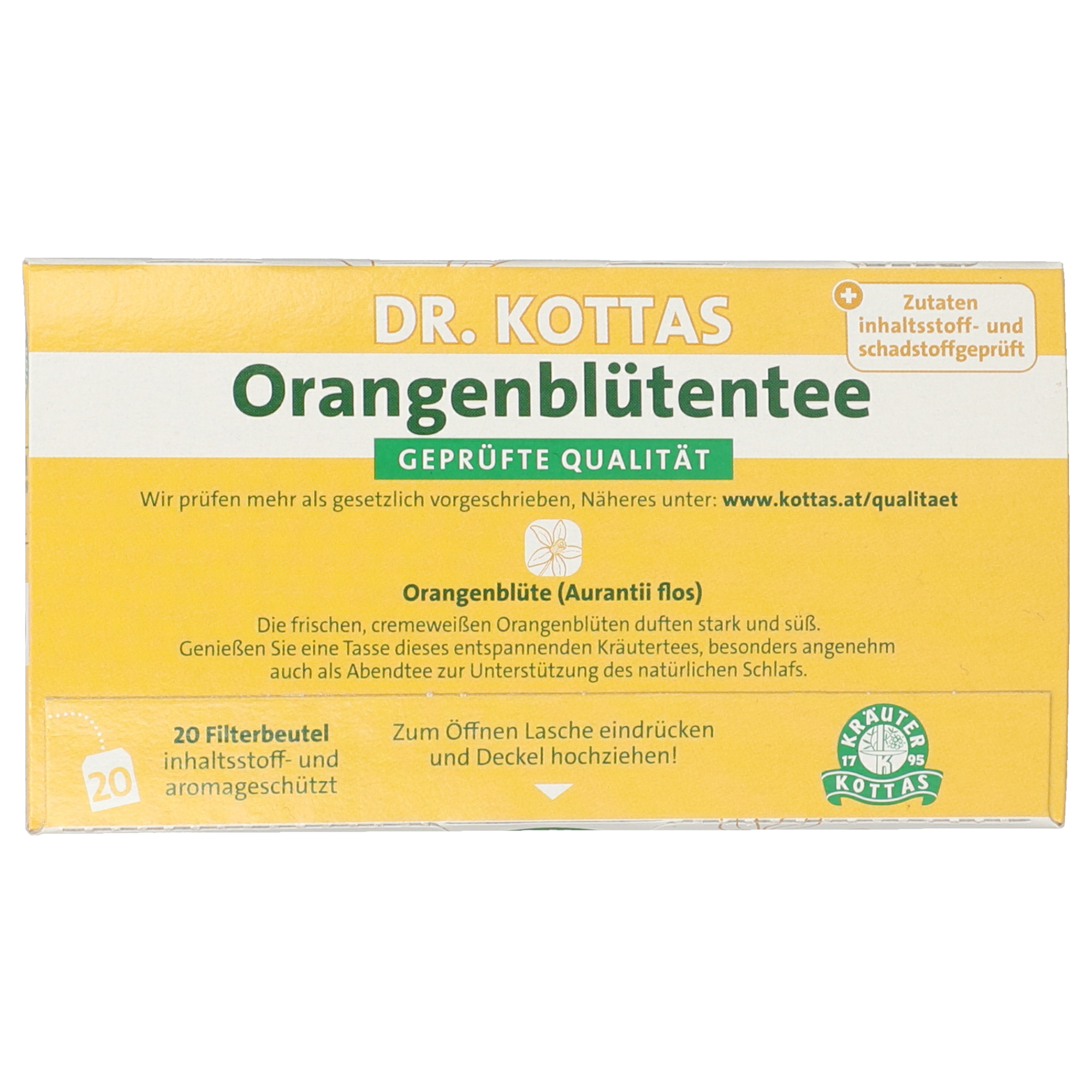 Dr. Kottas Orange Blossom Tea