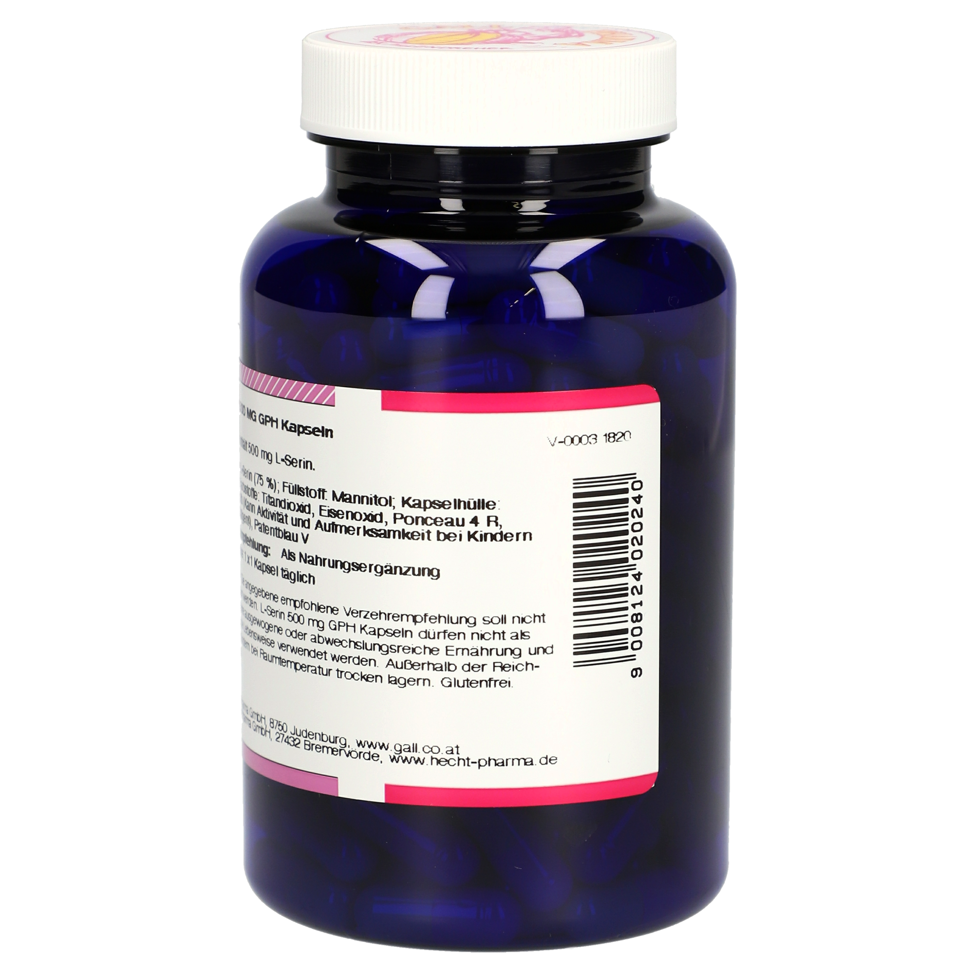 L-Serin 500 mg GPH Kapseln