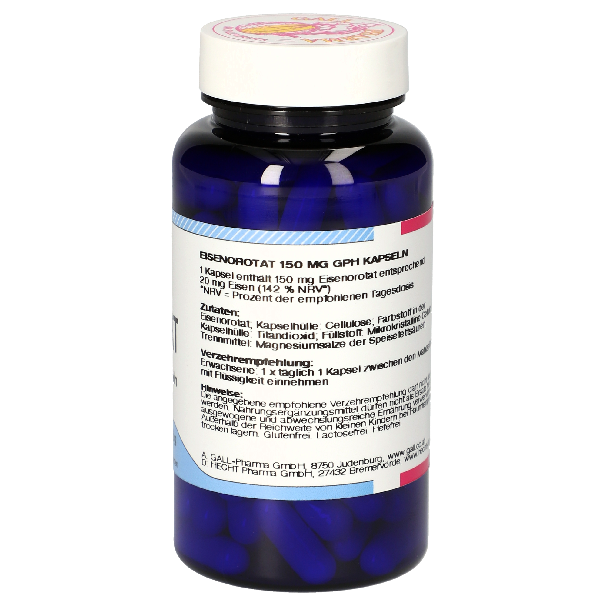 Eisenorotat 150 mg GPH Kapseln