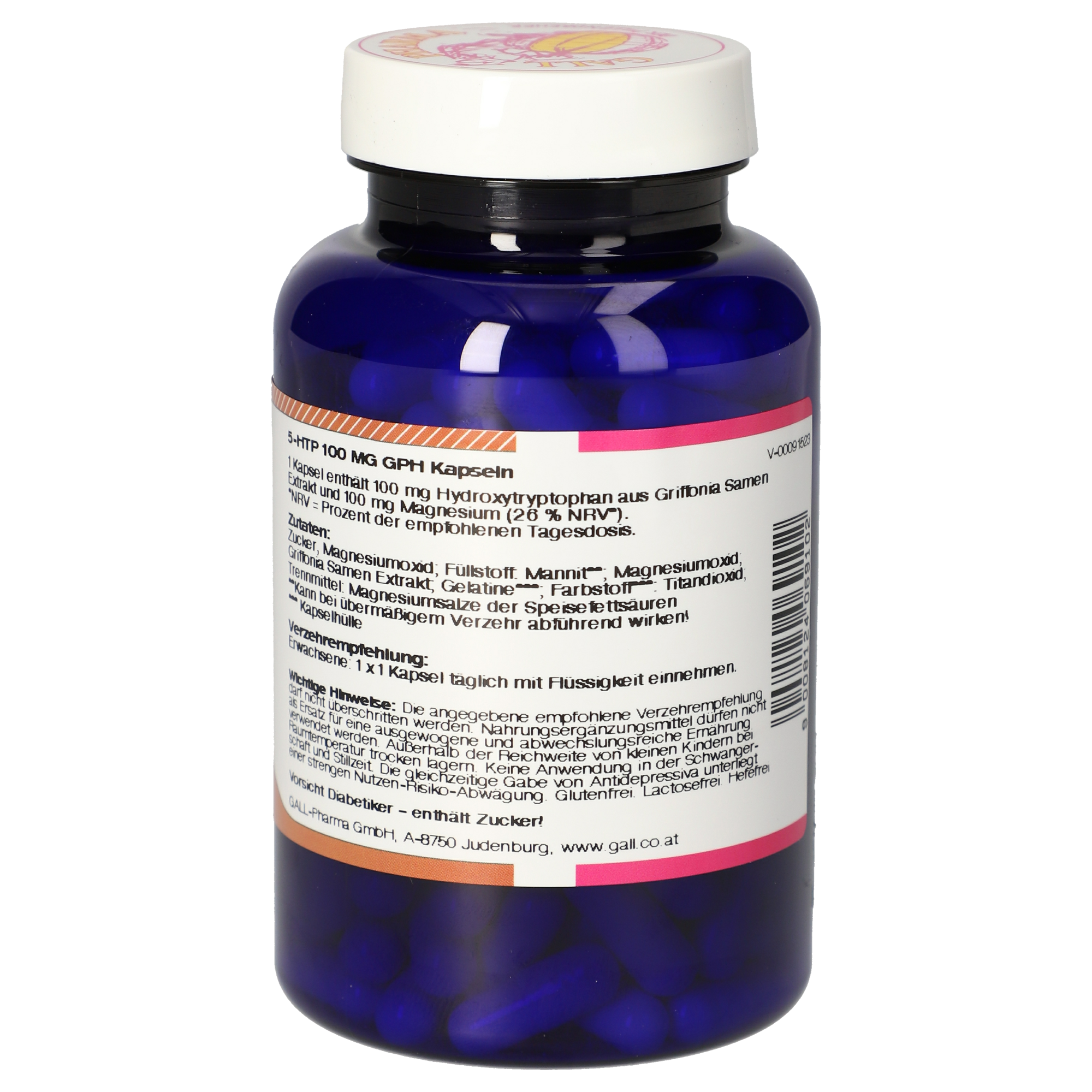 5-HTP 100 mg GPH Capsules