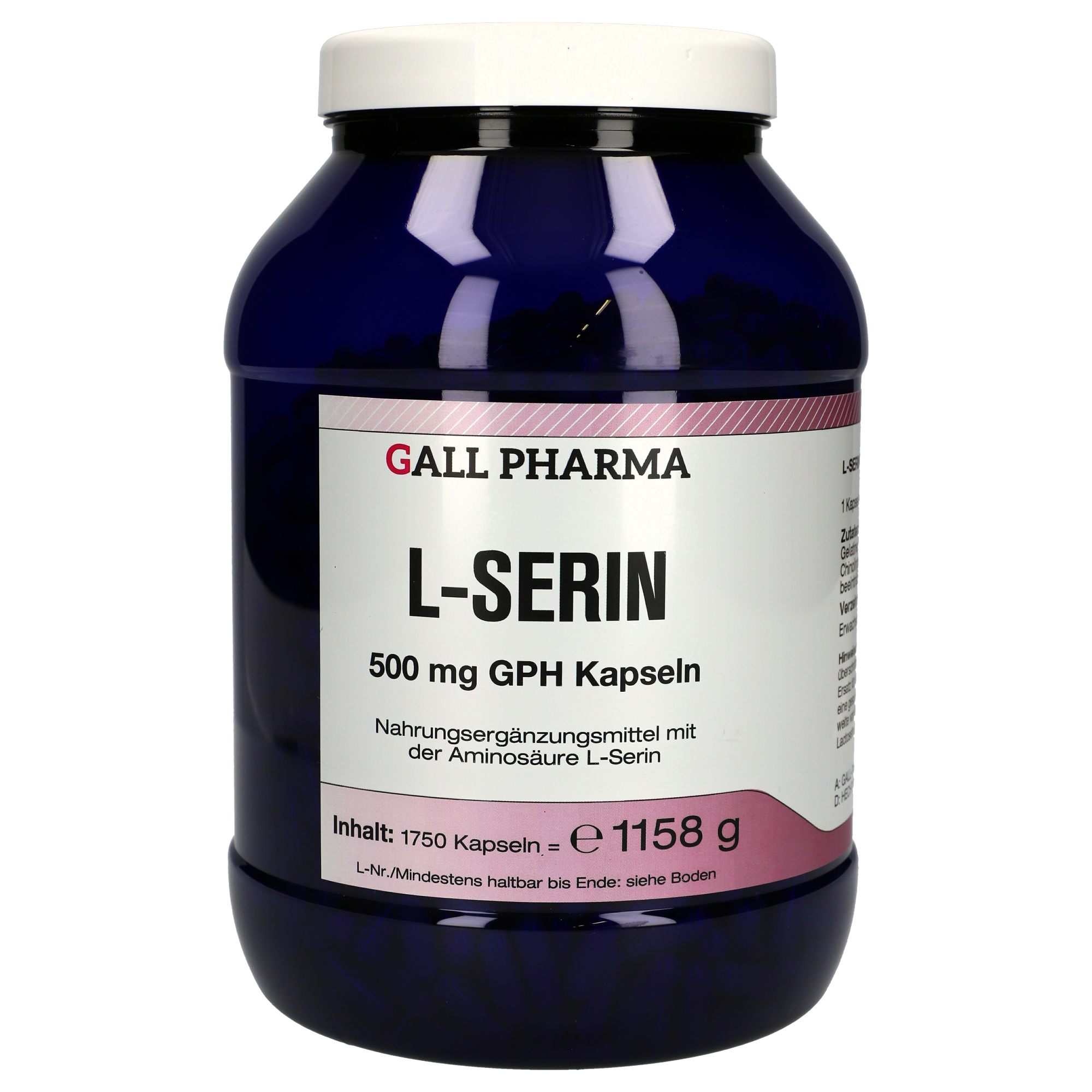L-Serin 500 mg GPH Kapseln