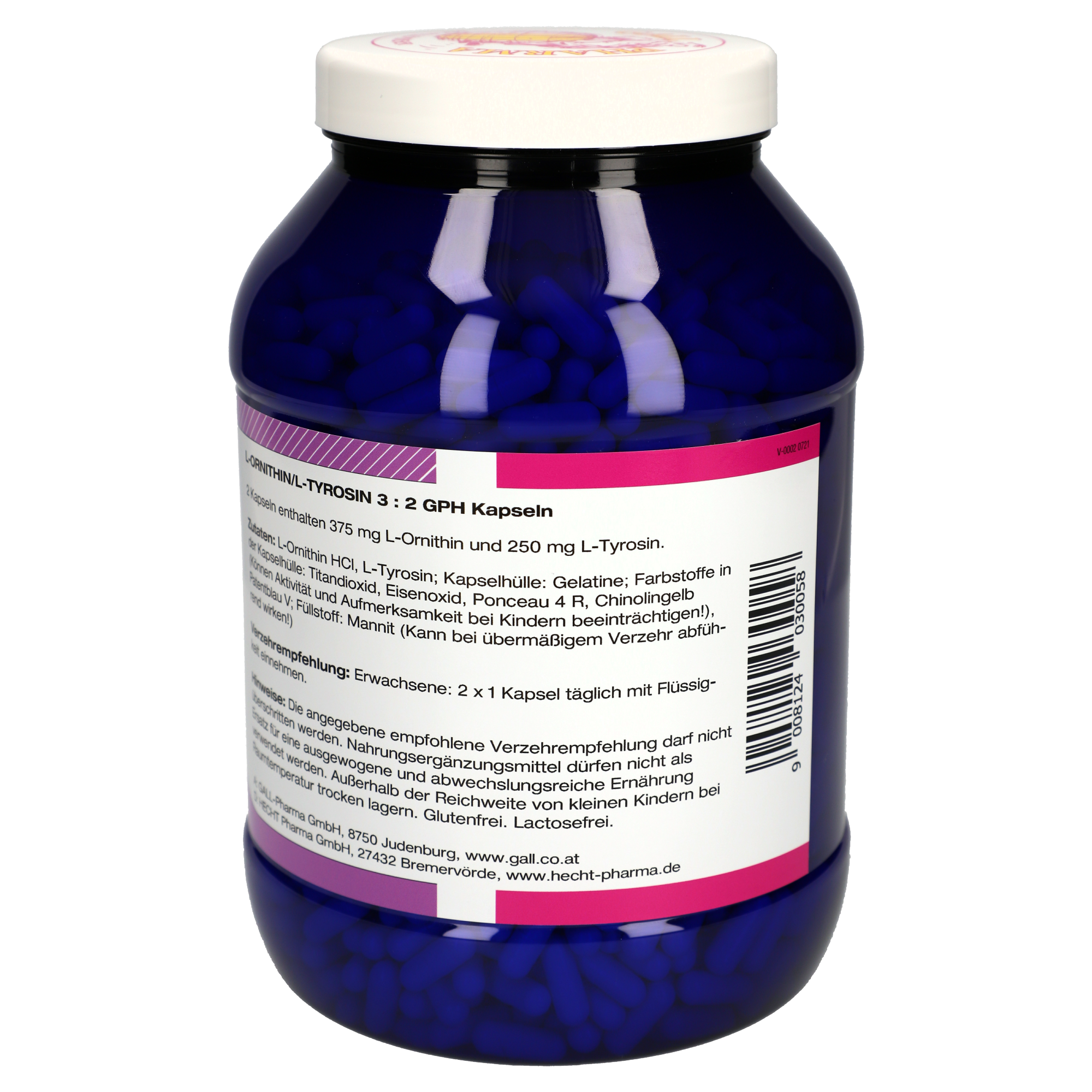 L-Ornithin / L-Tyrosin 3:2 GPH Kapseln
