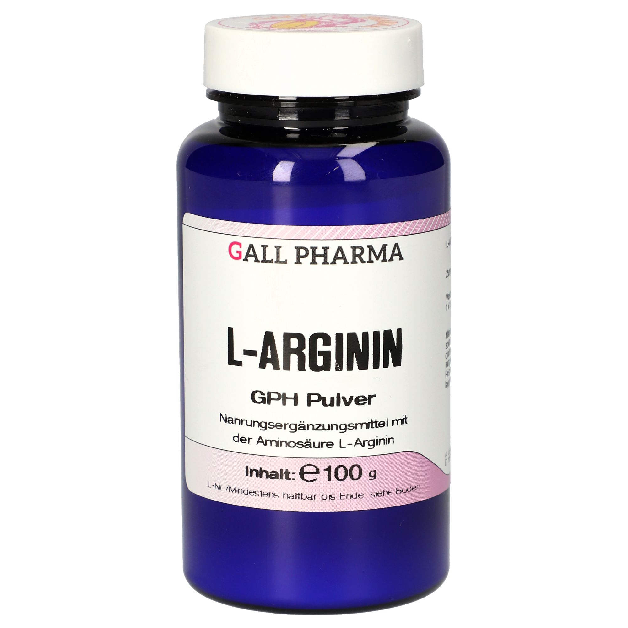 L-Arginin GPH Pulver L-Arginin GPH Pulver