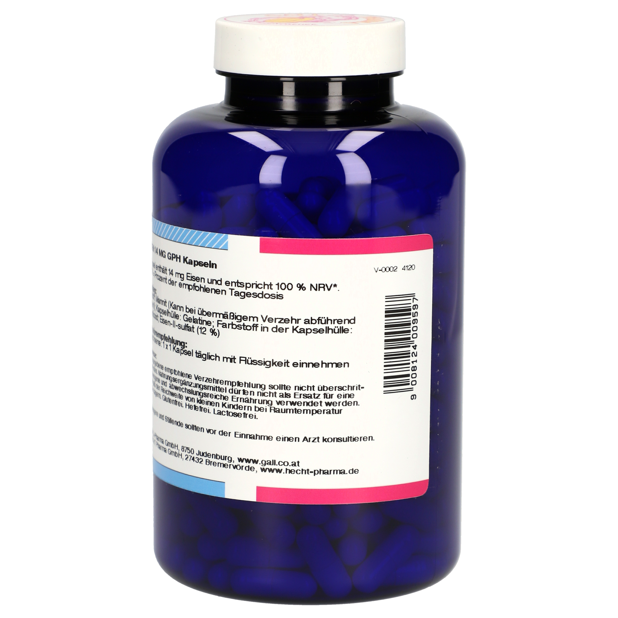 Eisen 14 mg GPH Kapseln