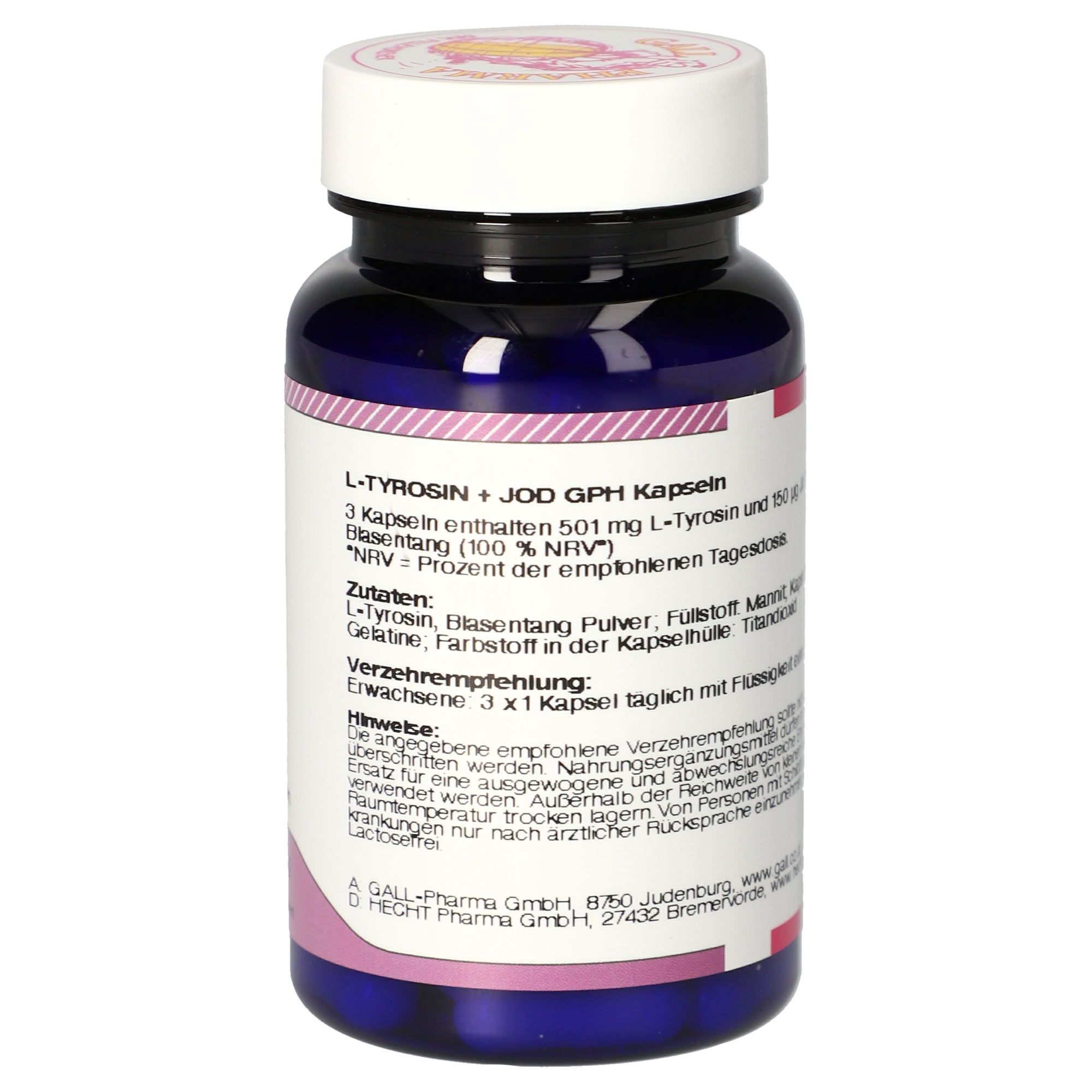 L-Tyrosin + Jod GPH Kapseln