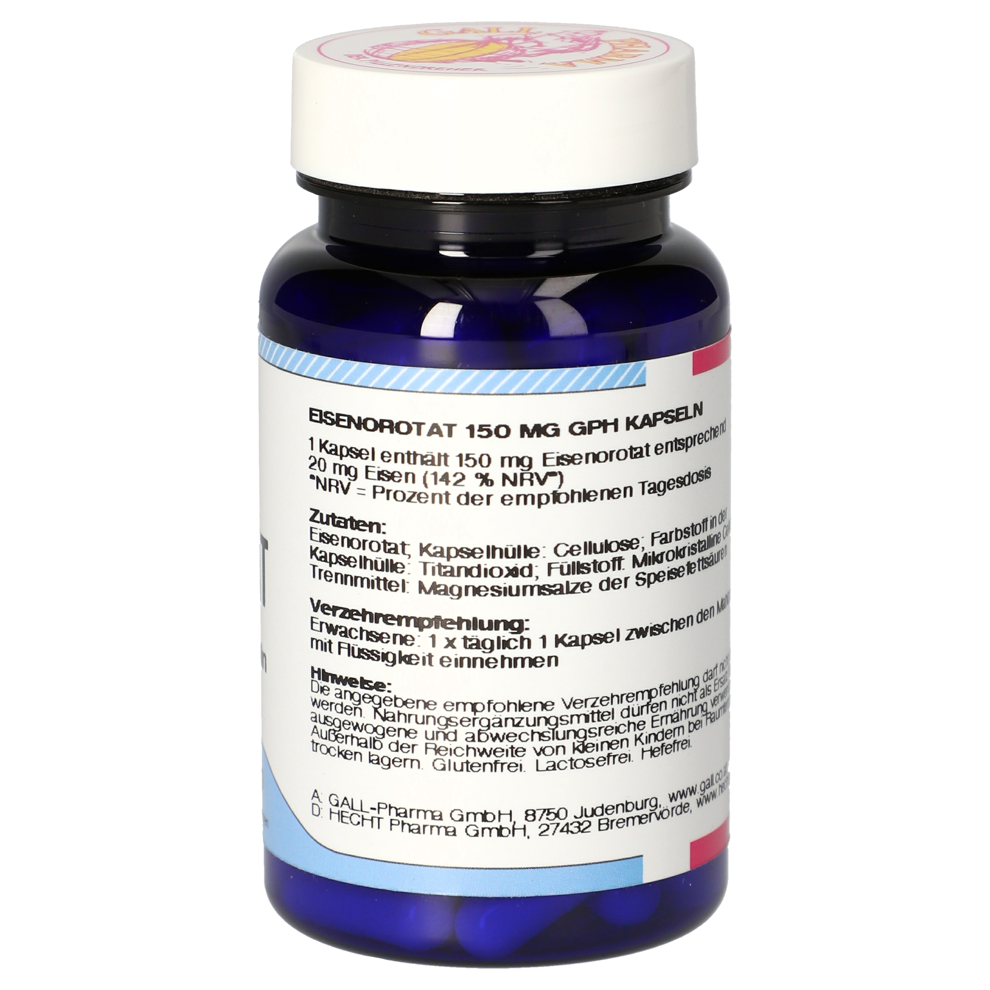 Eisenorotat 150 mg GPH Kapseln