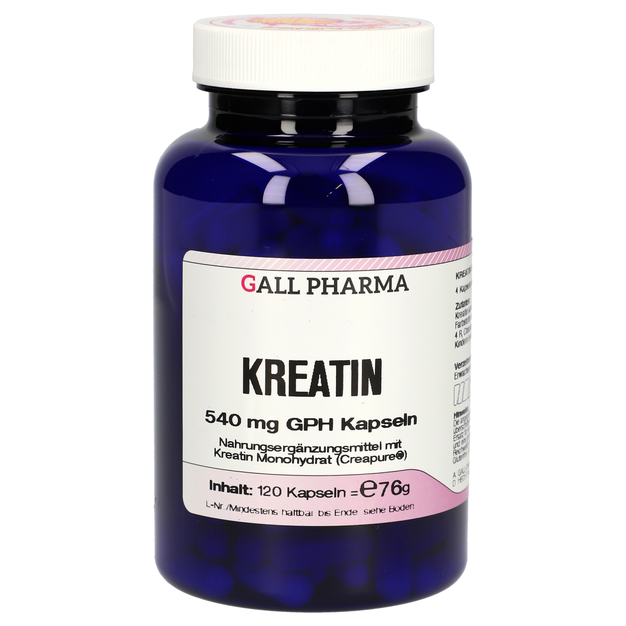 Kreatin 540 mg GPH Kapseln