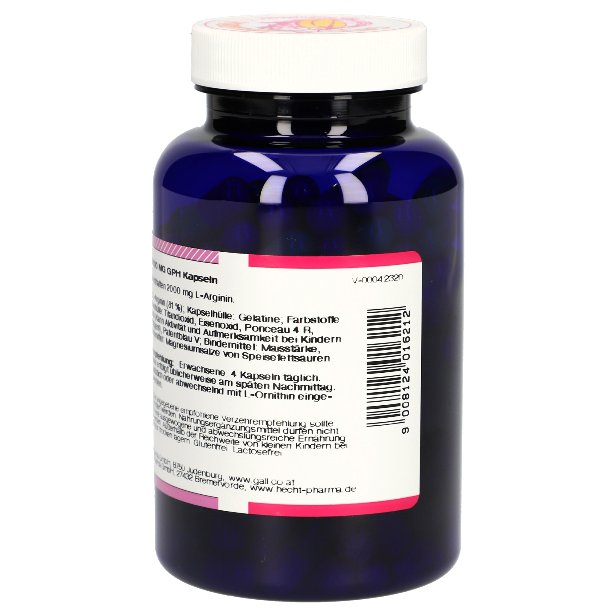Arginin 500 mg GPH Kapseln